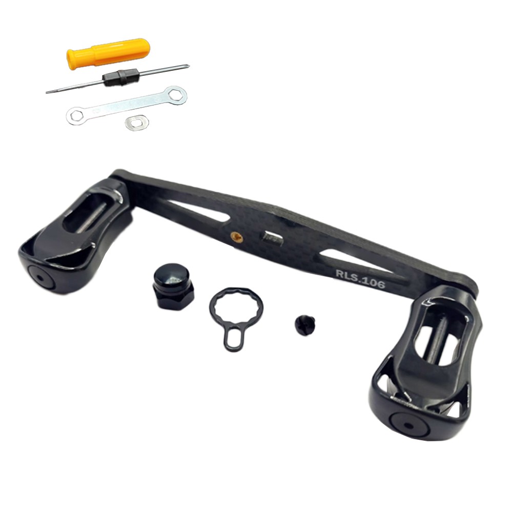 Baitcasting Reel Rocker Handle with Bearing Carbon Fiber Material Size 105mm - Picture 9 of 13