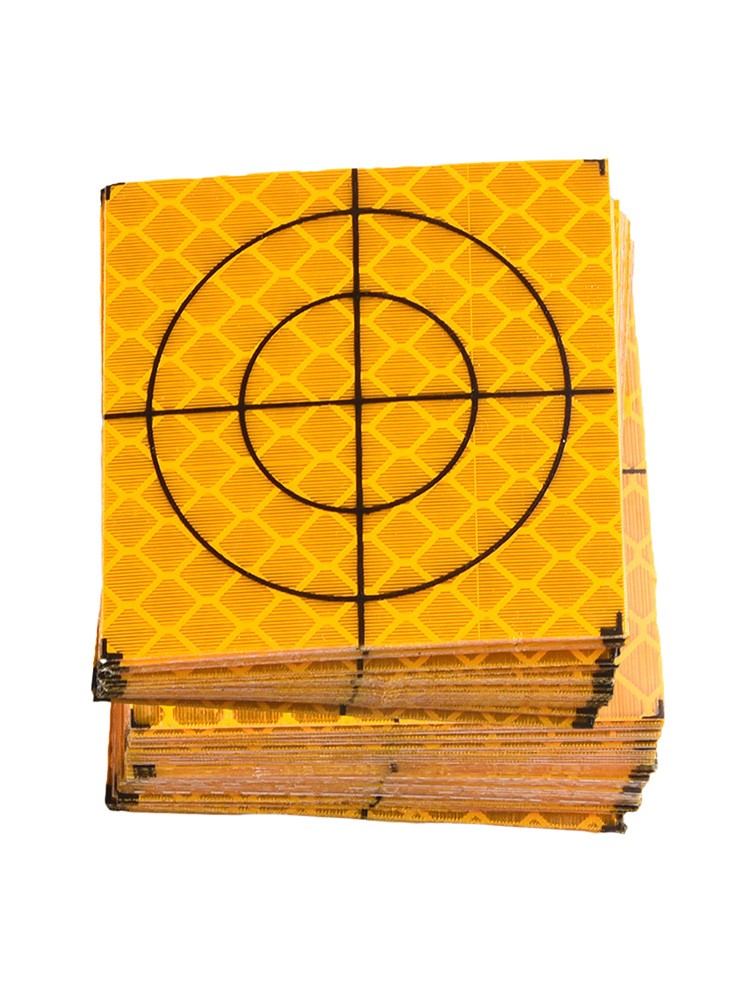 100pcs Reflex Target Marks Yellow 20/30/40/50/60mm Total Station Reflector Sheet D - Picture 53 of 70