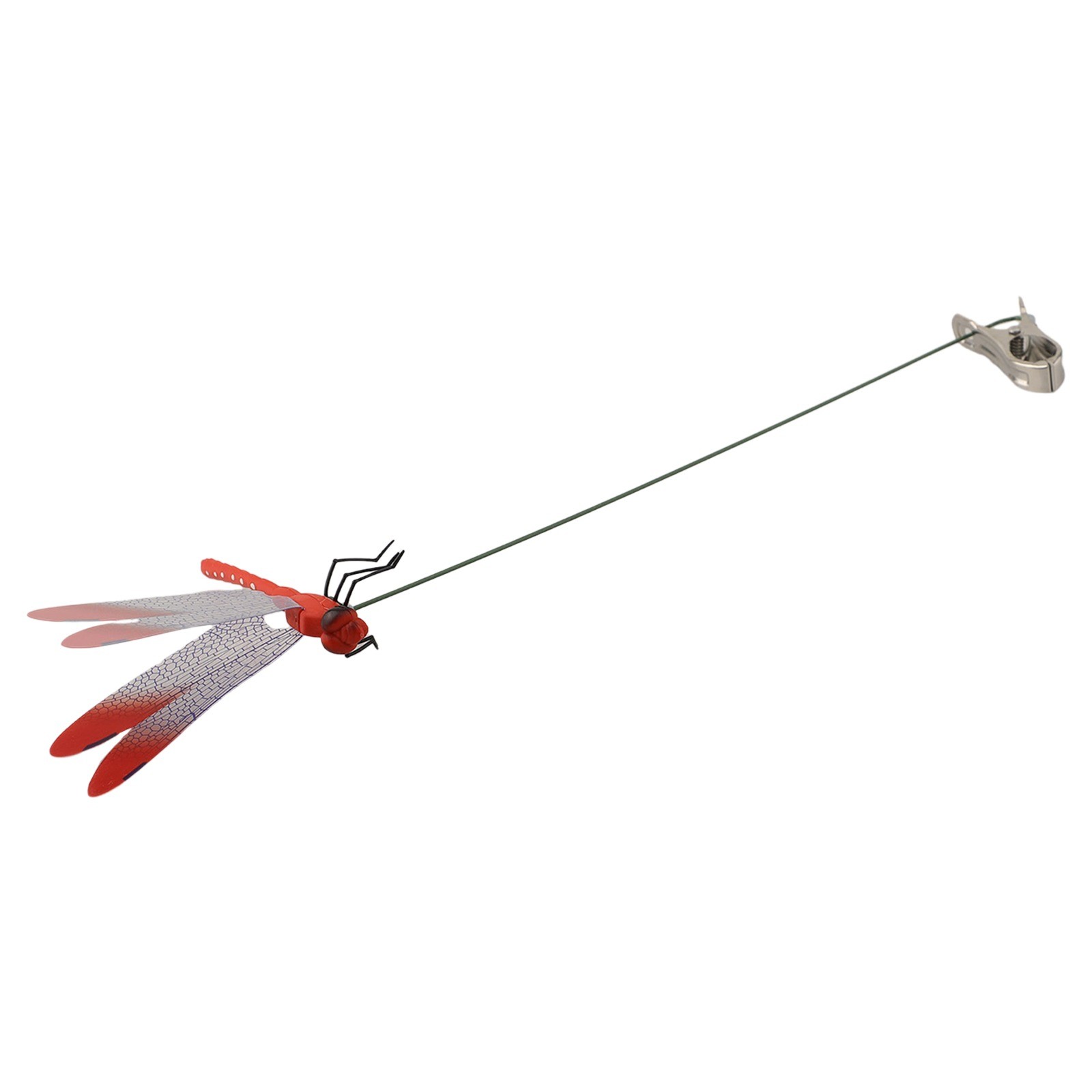 Dauerhaft Neu Praktisch Gefälschte Libelle Clip 3/6pcs Gartendekor Grün - Bild 24 von 31