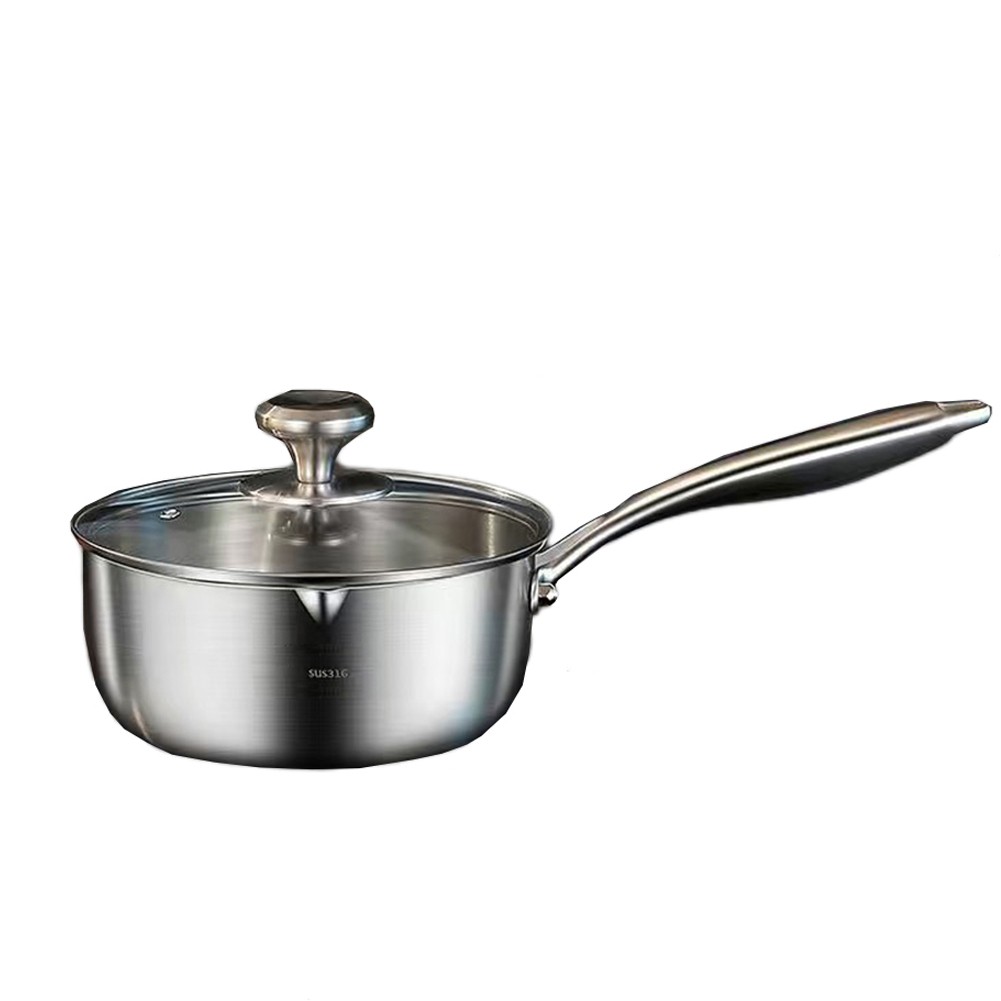 Zuppiera in acciaio inox con coperchio 316 acciaio inox interno coperchio in vetro - Foto 34 di 35