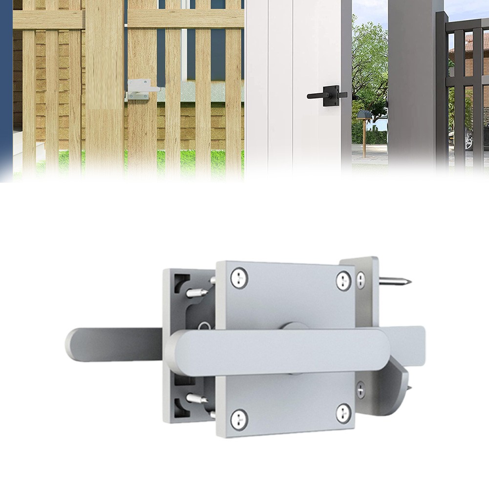 Serratura per porta ribaltabile premium maniglia comoda design costruzione alluminio - Foto 36 di 47