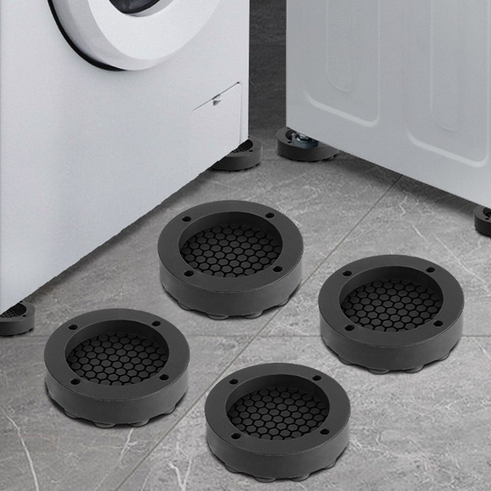 4 Stück rutschfeste Waschmaschinen-Untermatte für Stabilität und Lärmschutz - Bild 24 von 36