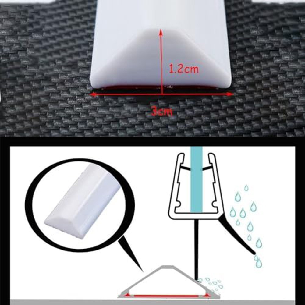 Funcionales y elegantes tiras de retención de agua 100CM para su baño - Imagen 14 de 46