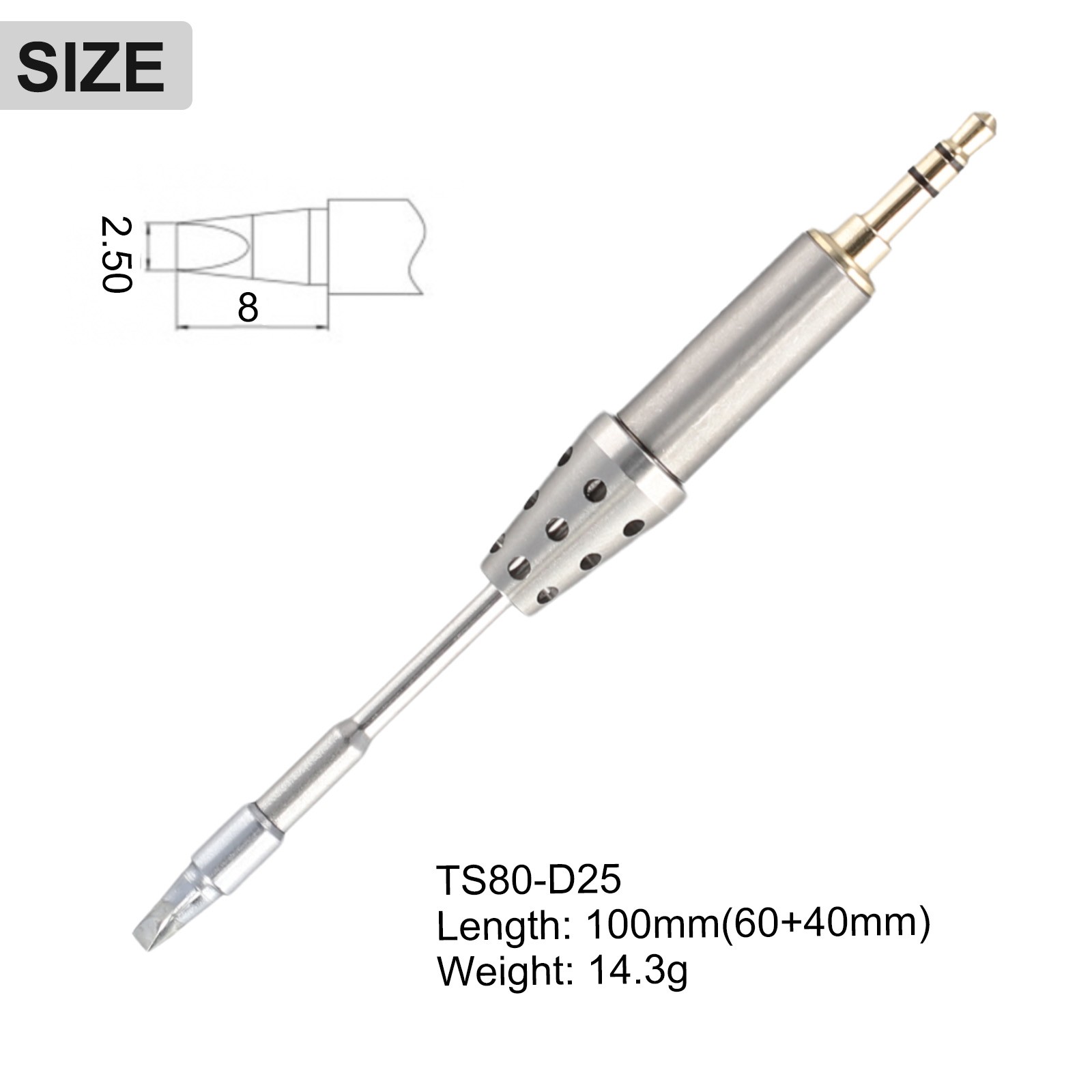 T??te de remplacement pointe de fer ?? souder polyvalente TS1C TS80 pour vendu usage p