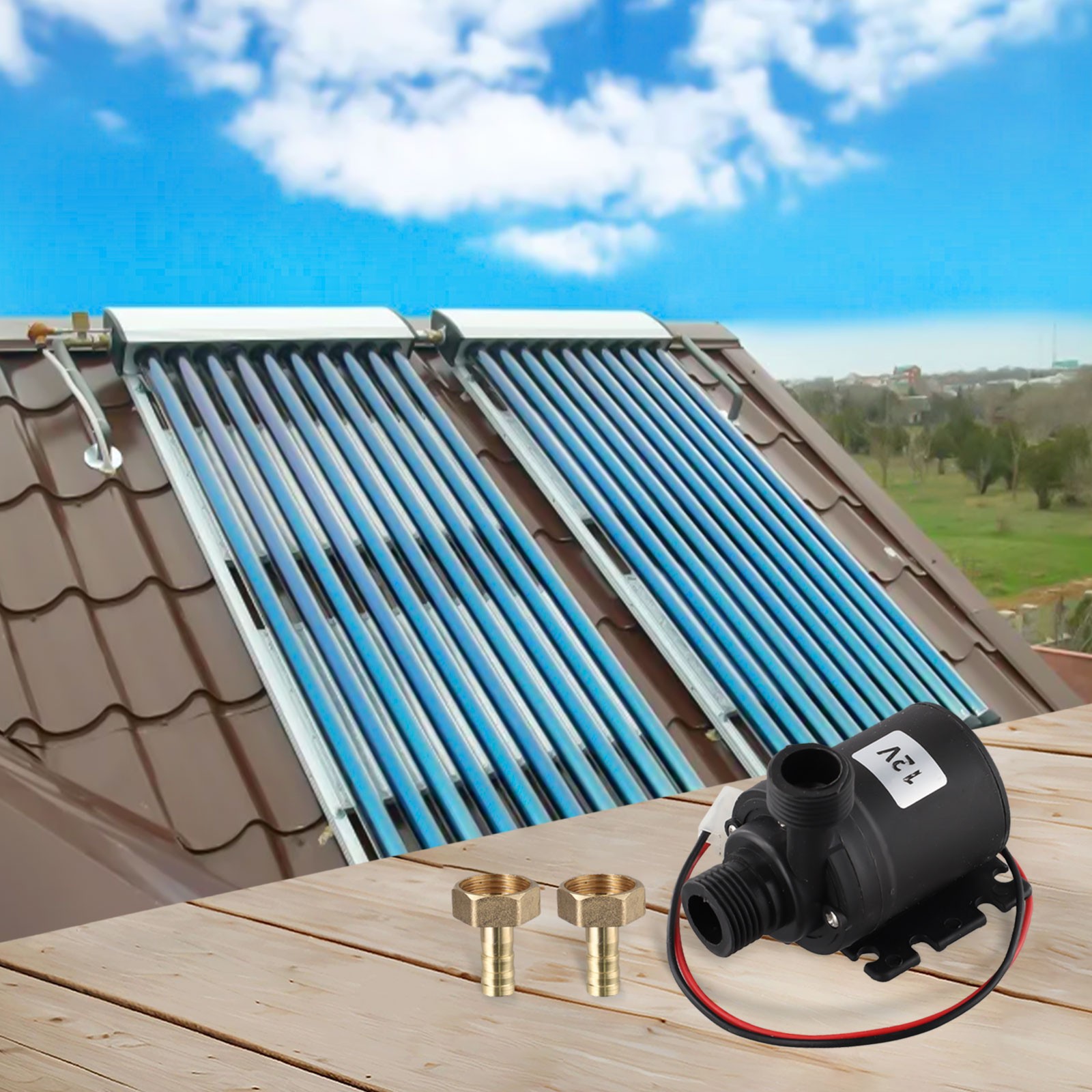 Kit pompe boutiques à circulation deau efficace DC 12V 24V pour débit rapide