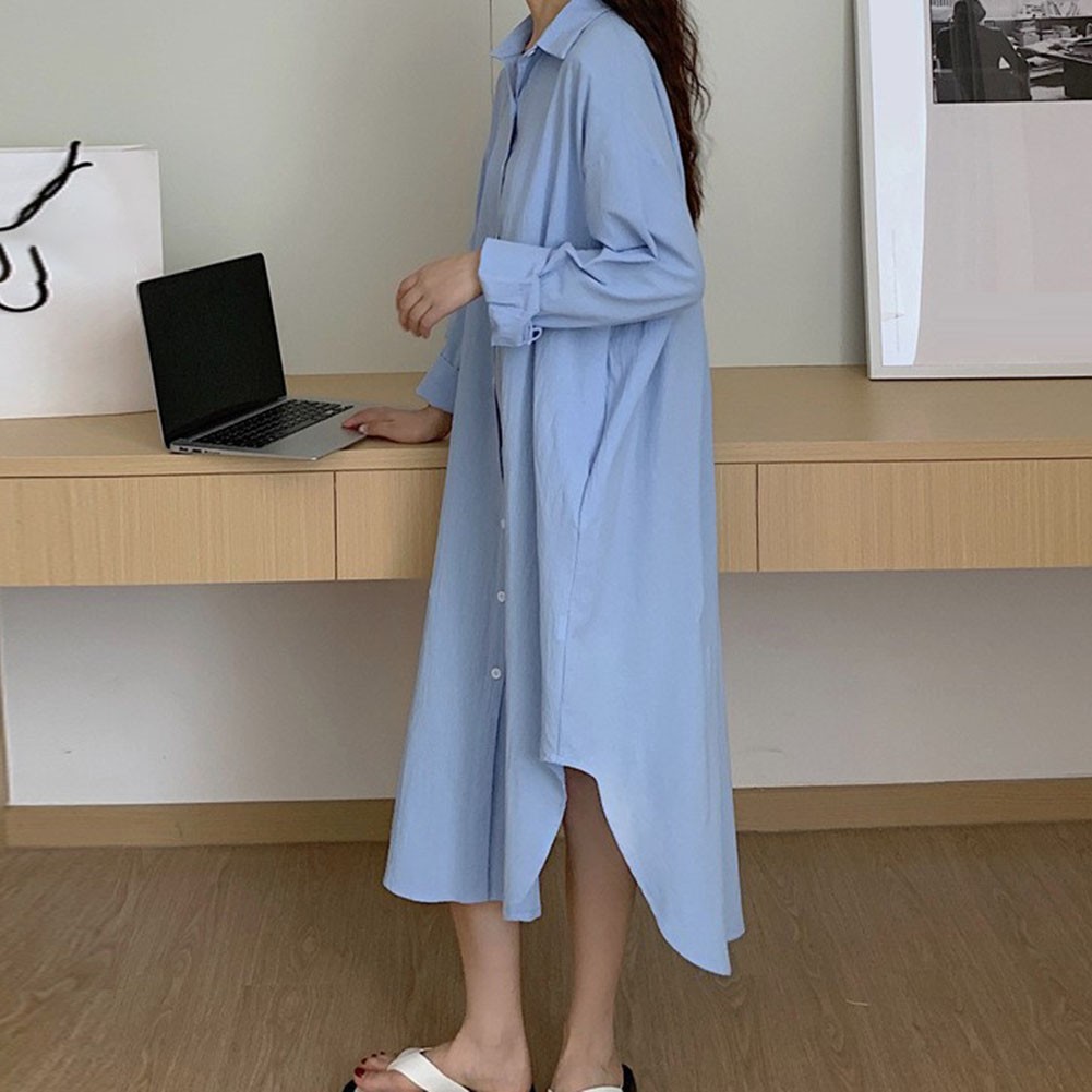 Robe automne tenue quotidienne 2024 vacances décontractée chemisier robe applicable