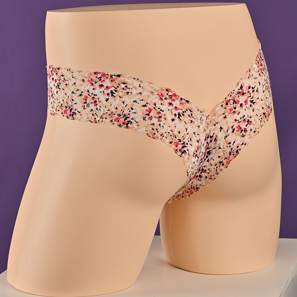Stylish Men's Sissy Print Bikini Thong GString Underwear for Nighttime - Picture 20 of 27