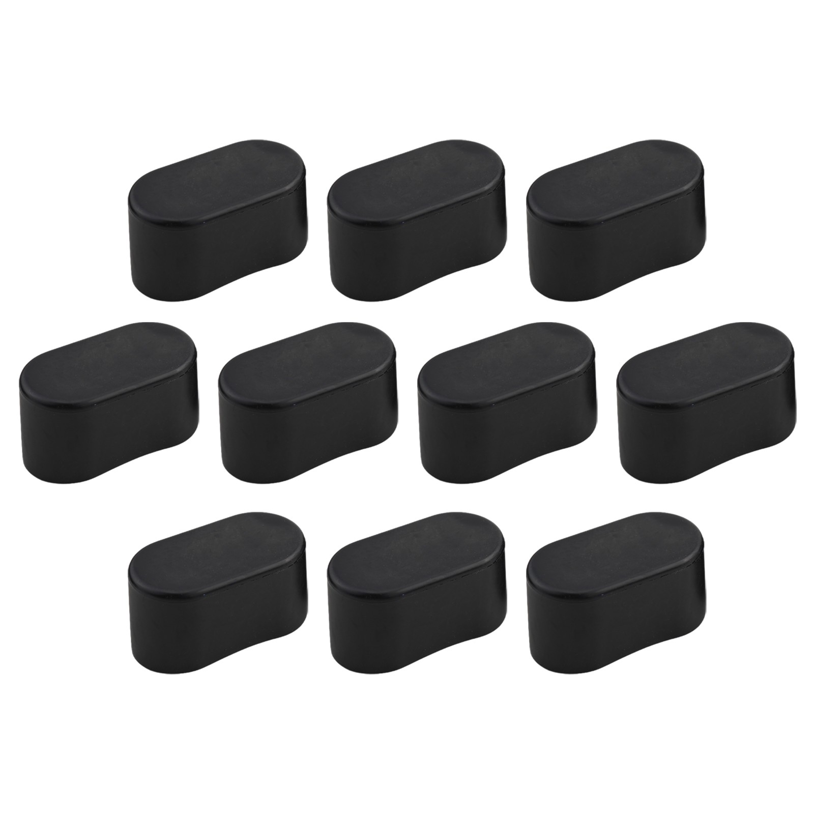 Nuevo Práctico Tapa de Pata de Silla Cubiertas Ovaladas Pies de Mesa Muebles PVC Patio - Imagen 43 de 79