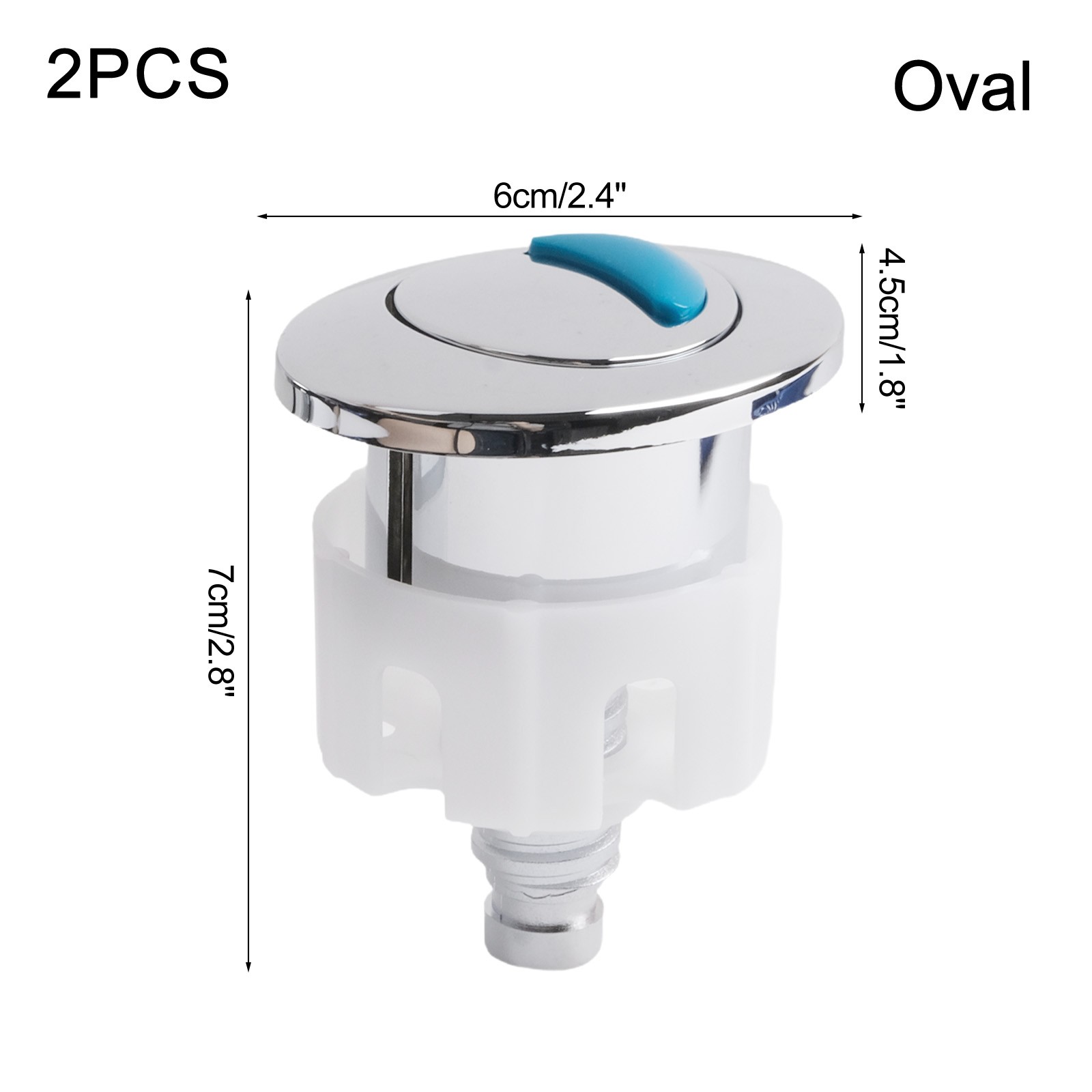 Sichere Sicherungsmutter Montage WC Druckknopf mit DUAL Spülung Wassersparend - Bild 17 von 30