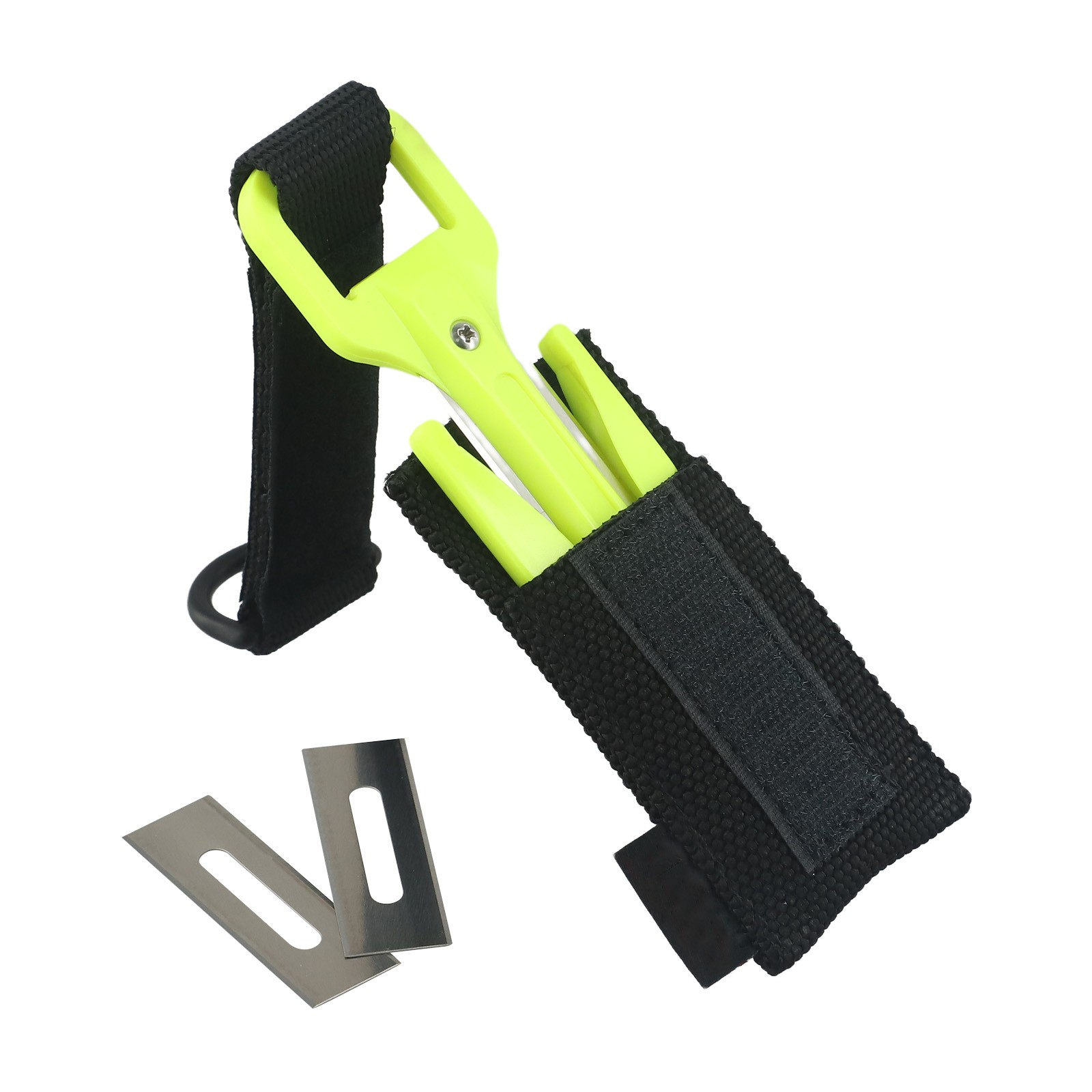 Compact Design Scuba Cutting Tool with Stainless Steel Blade soldes and Cover
