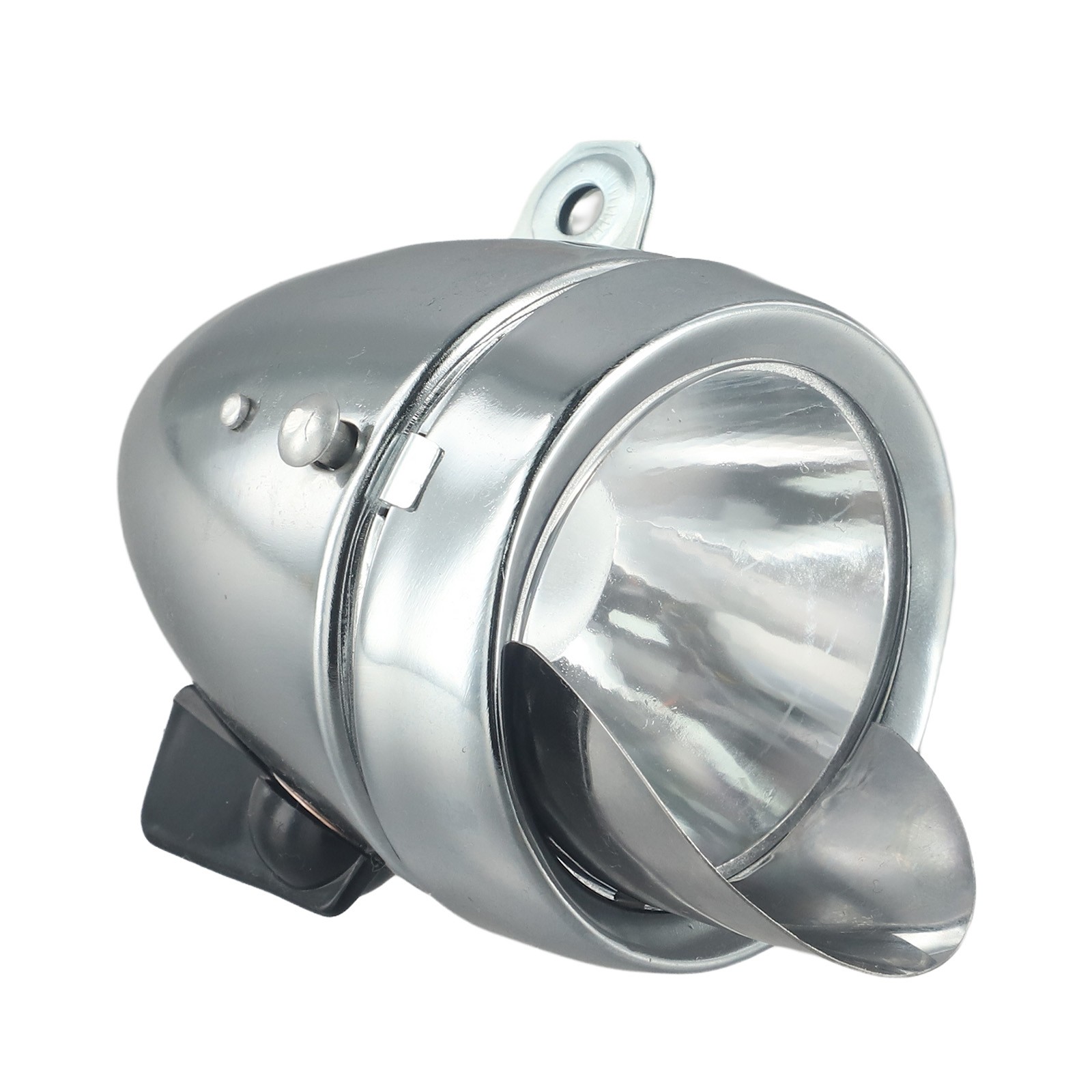 For Night Riding Bike LED Headlight Retro Head Lamp Battery Powered Metal Shell - Picture 34 of 39
