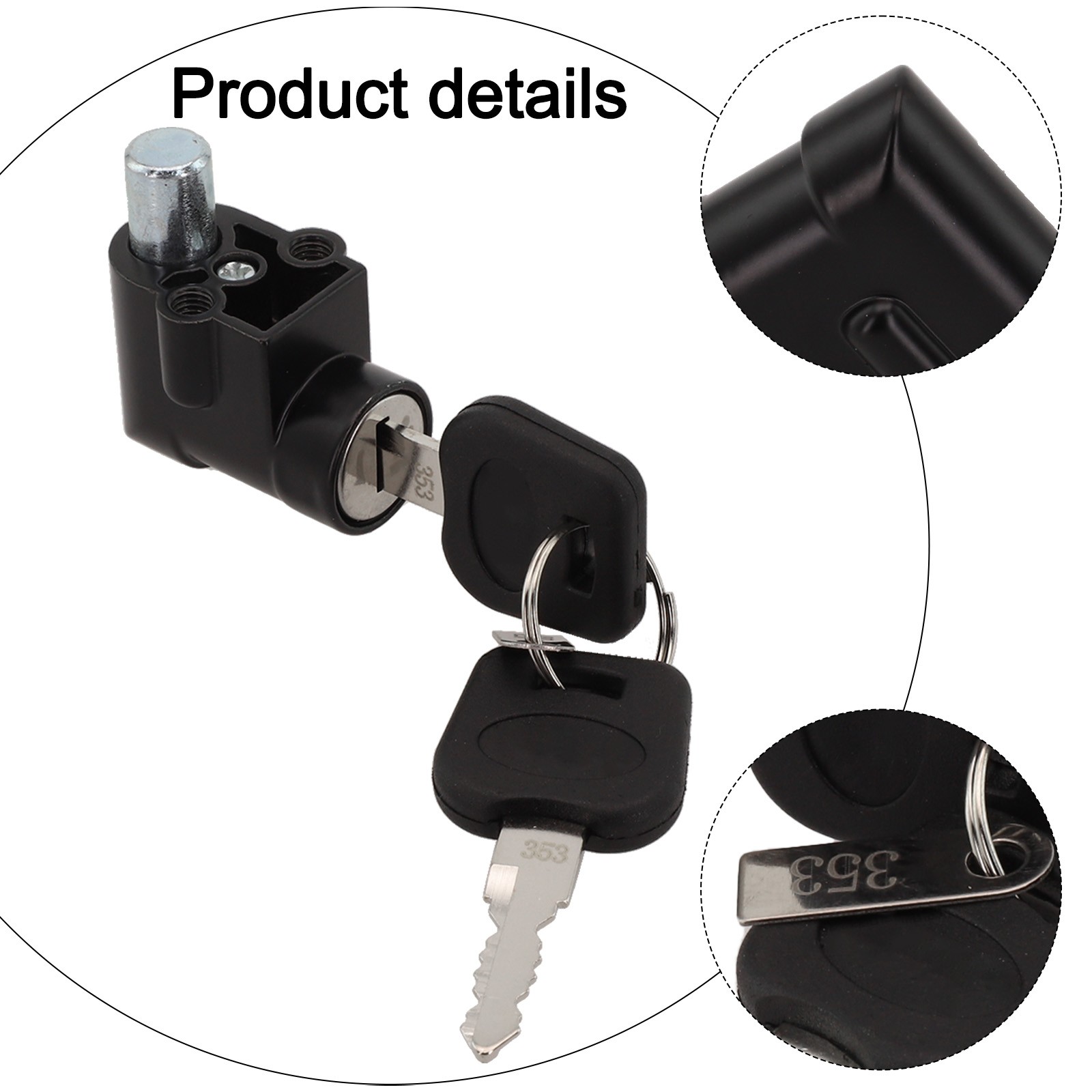 Efficient Locking Mechanism Power Lock & Key for Hailong 1 and 2 Batteries - Picture 28 of 35