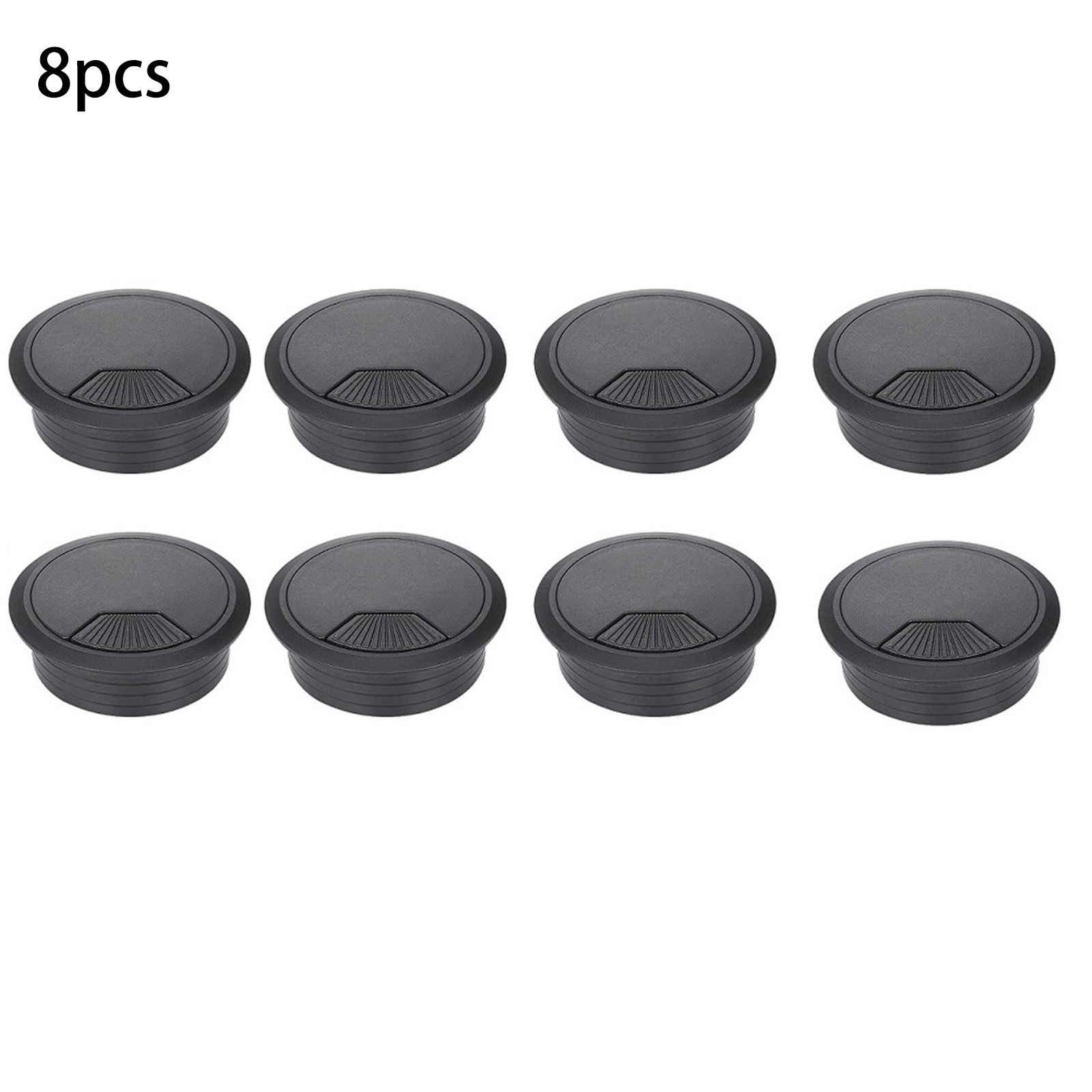 Eco Friendly ABS Plastic Cable Grommets Wire Organizer for Desk Set of 8