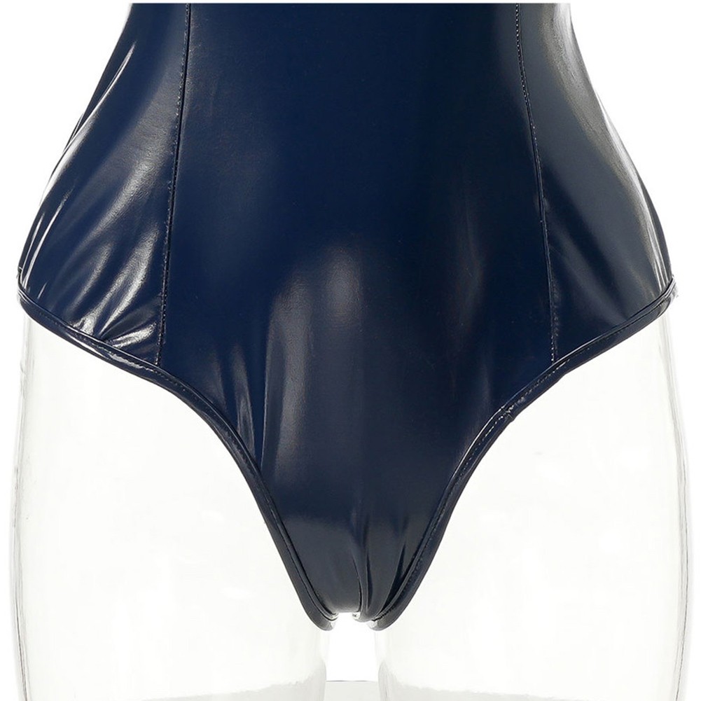 Damen Body Sexy Dessous Enger Badeanzug Mäßige Elastizität Polyester - Bild 26 von 48