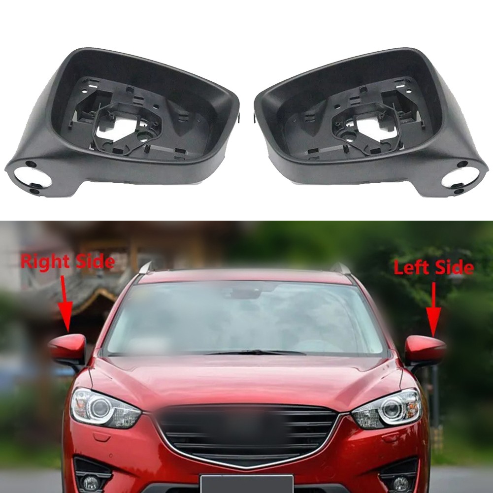 Für Mazda CX5 Rückspiegel Untere Abdeckung Ersatz Einfache Montage Schwarz - Bild 17 von 36
