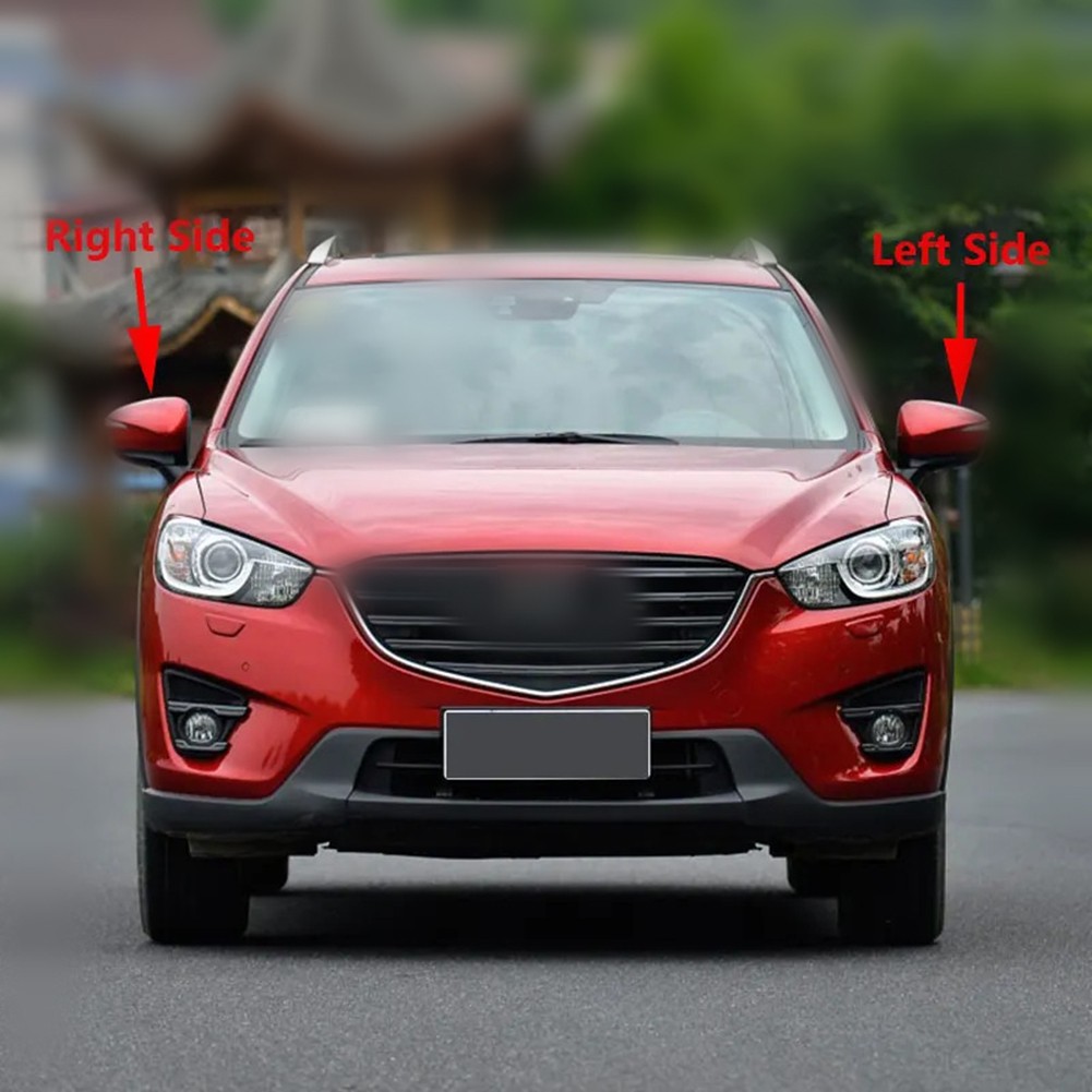 Für Mazda CX5 Rückspiegel Untere Abdeckung Ersatz Einfache Montage Schwarz - Bild 24 von 36