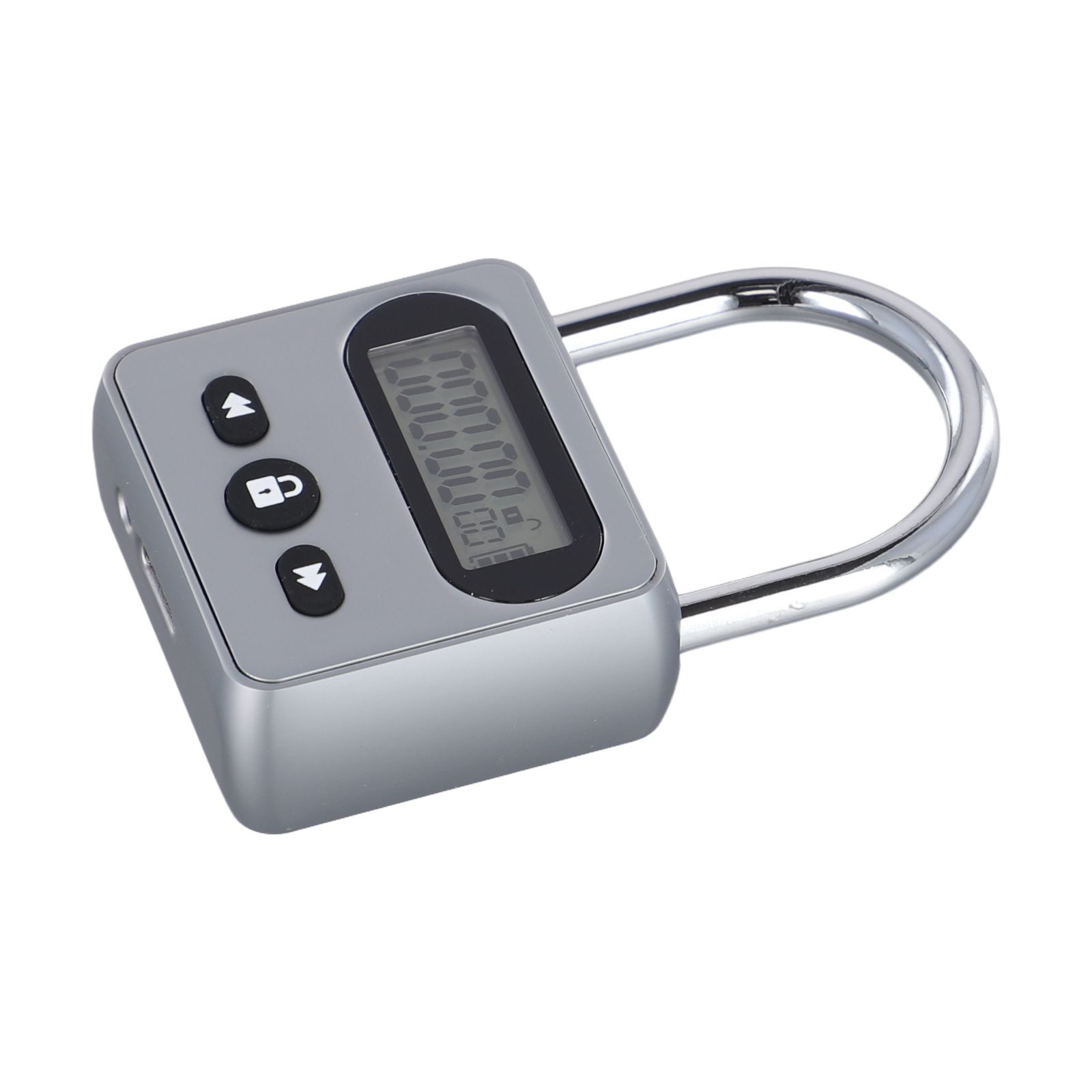 LCD Display Timing Padlock Splash proof Automatic Unlocking Self control Tool