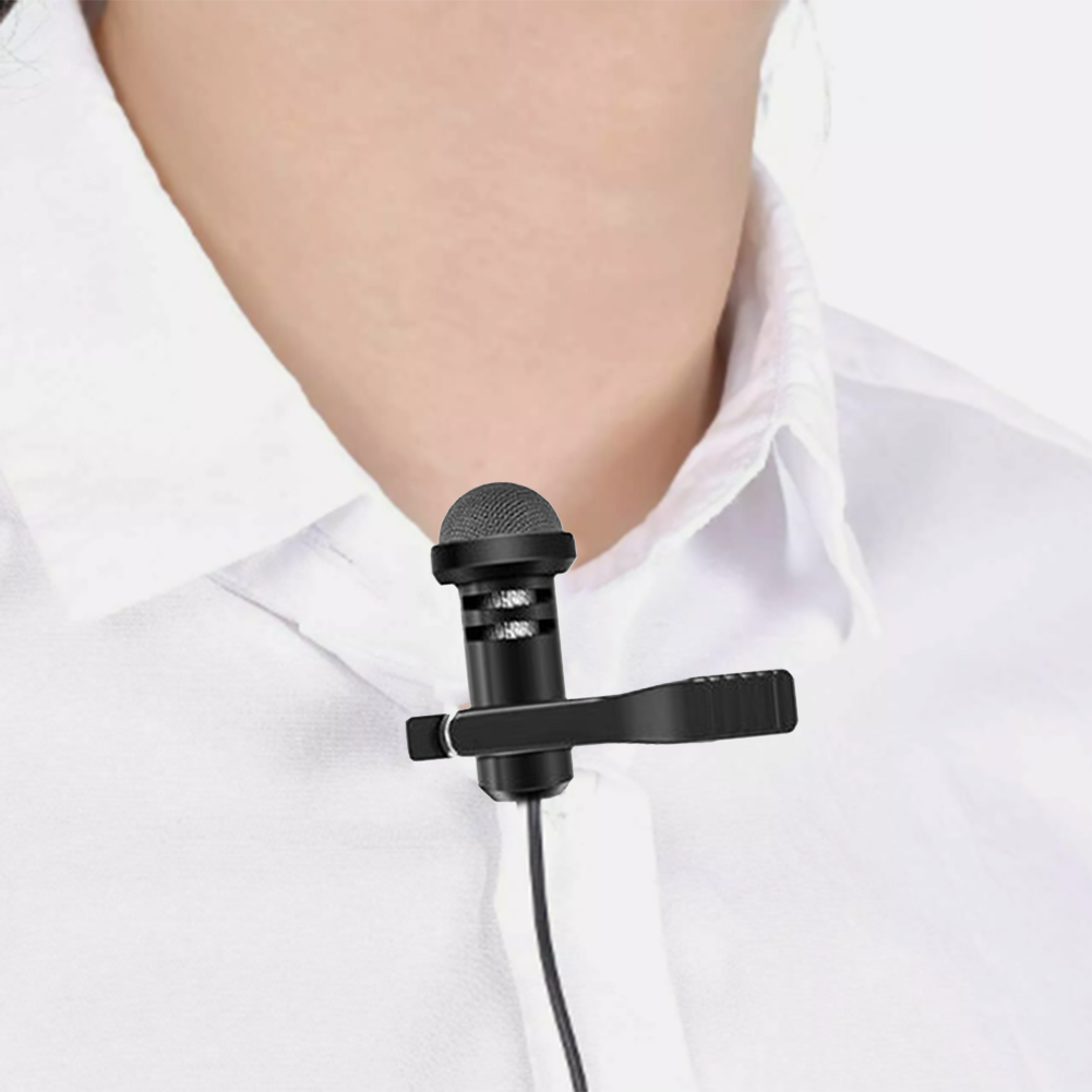 Lapel Microphone For Sony Black Lapel Microphone Complete Accessory Package - Picture 22 of 36