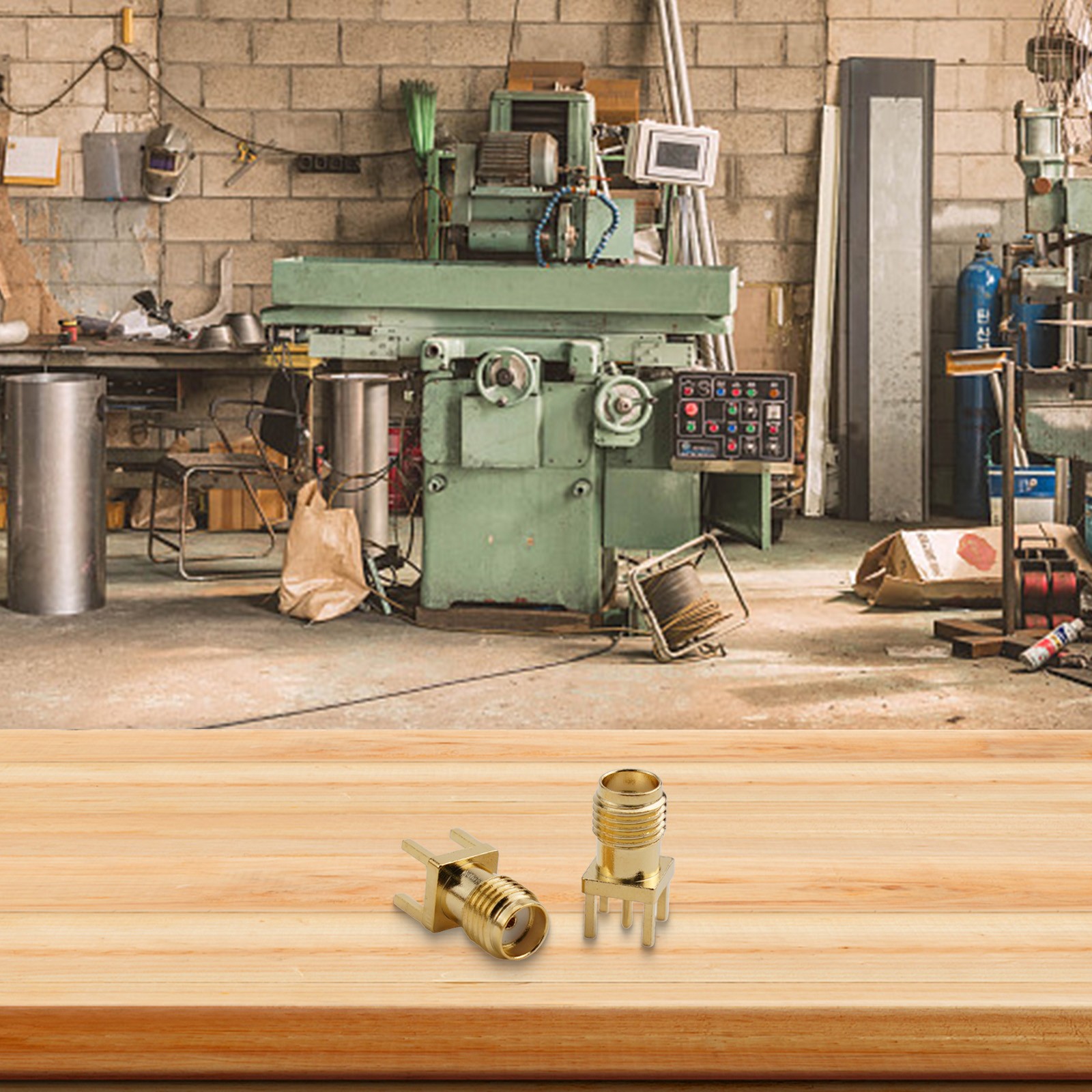 Lot de 5 Connecteurs Port Haute Performance Pour SMA Male �� Femelle Compatible - Zdjęcie 5 z 12