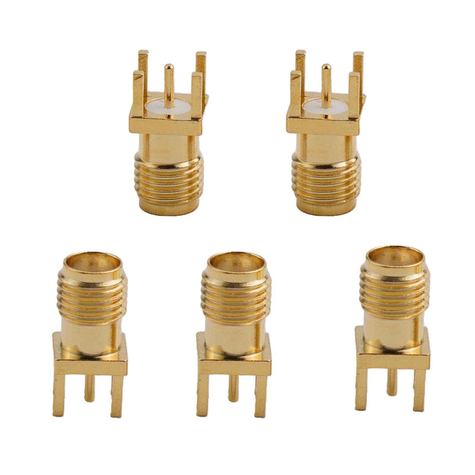 Lot de 5 Connecteurs Port Haute Performance Pour SMA Male �� Femelle Compatible - Zdjęcie 7 z 12