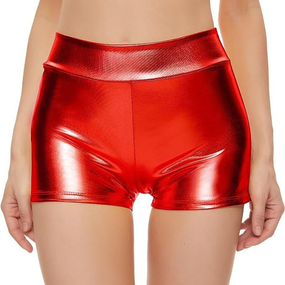 Nightclub Performance Bottomed Leather Pant with Close Fitting High Waist - Picture 13 of 21