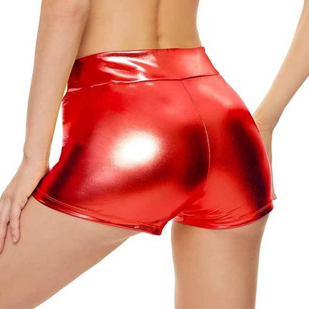 Nightclub Performance Bottomed Leather Pant with Close Fitting High Waist - Picture 14 of 21