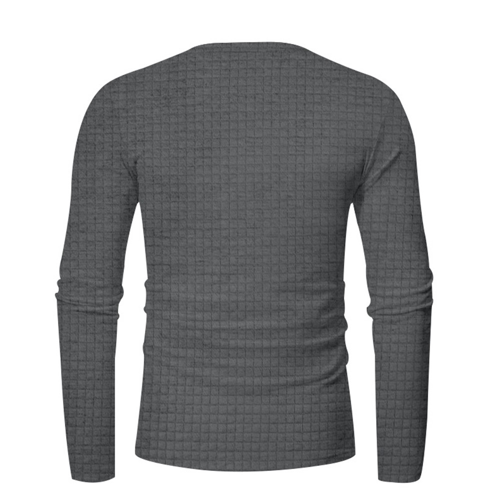 Mens Sports Blouse Tops with Long Sleeves and V Neck for Fitness and Running - Picture 18 of 44