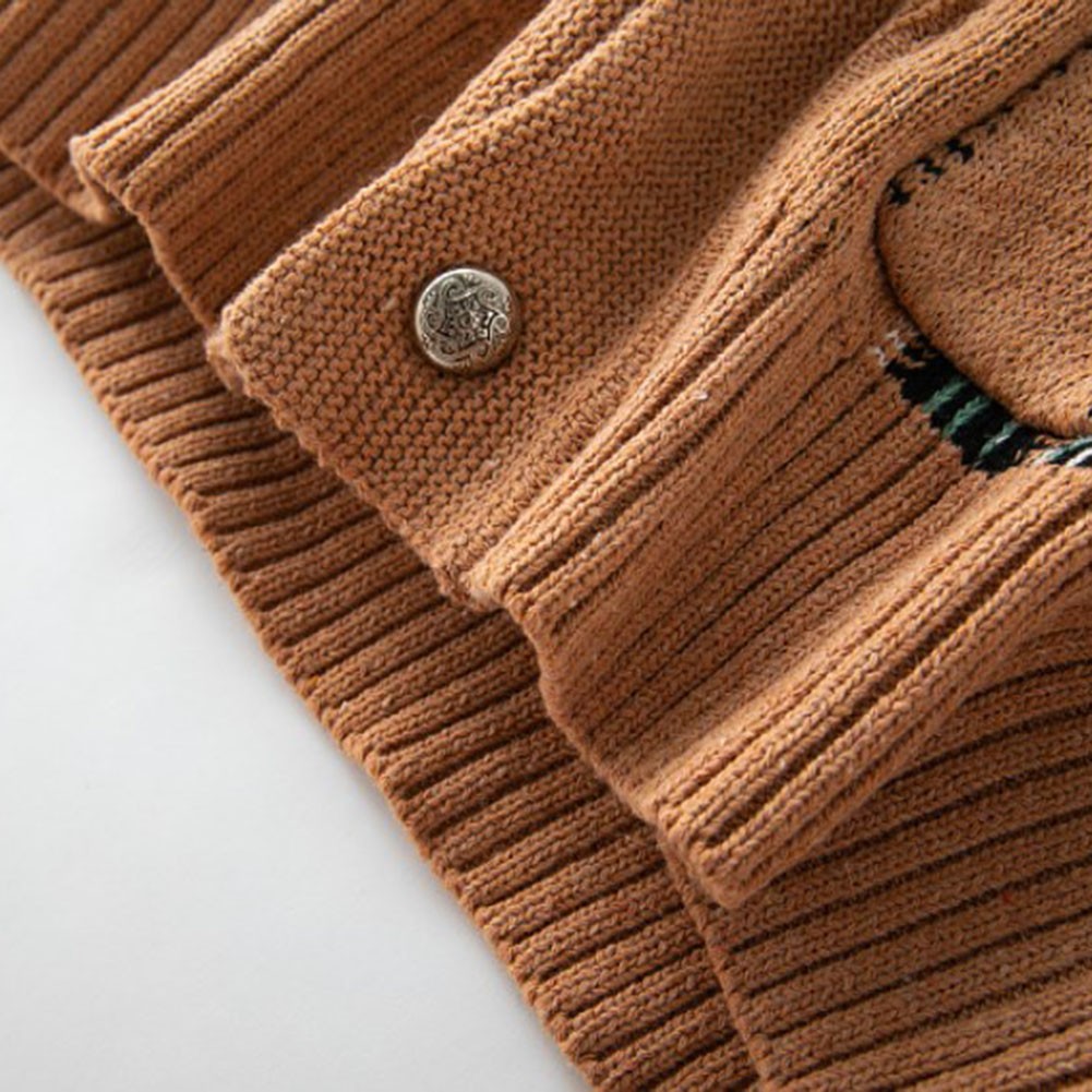Daily Holiday Vintage Cardigan Fashion Sweater Coat Autumn Winter Brand New - Picture 22 of 72
