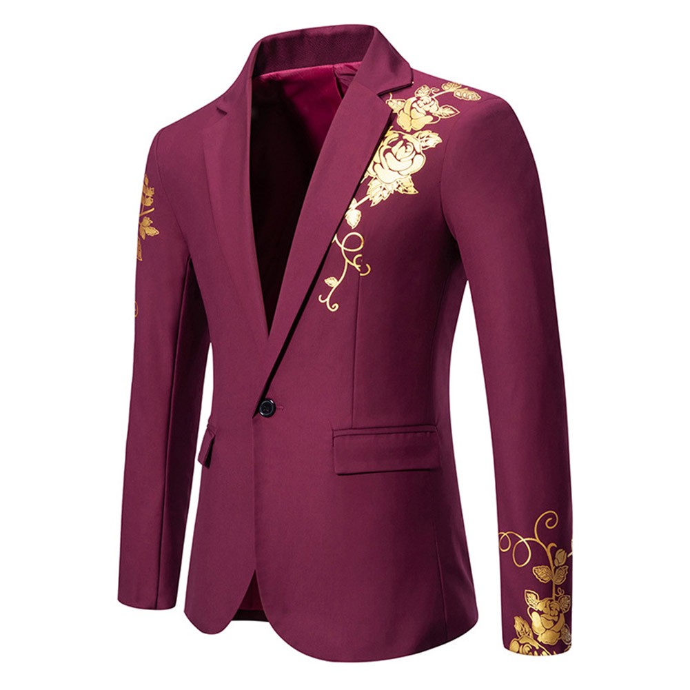 Business Wedding Formal Suit Jacket Business Wedding Blazer Casual Style - Picture 27 of 31
