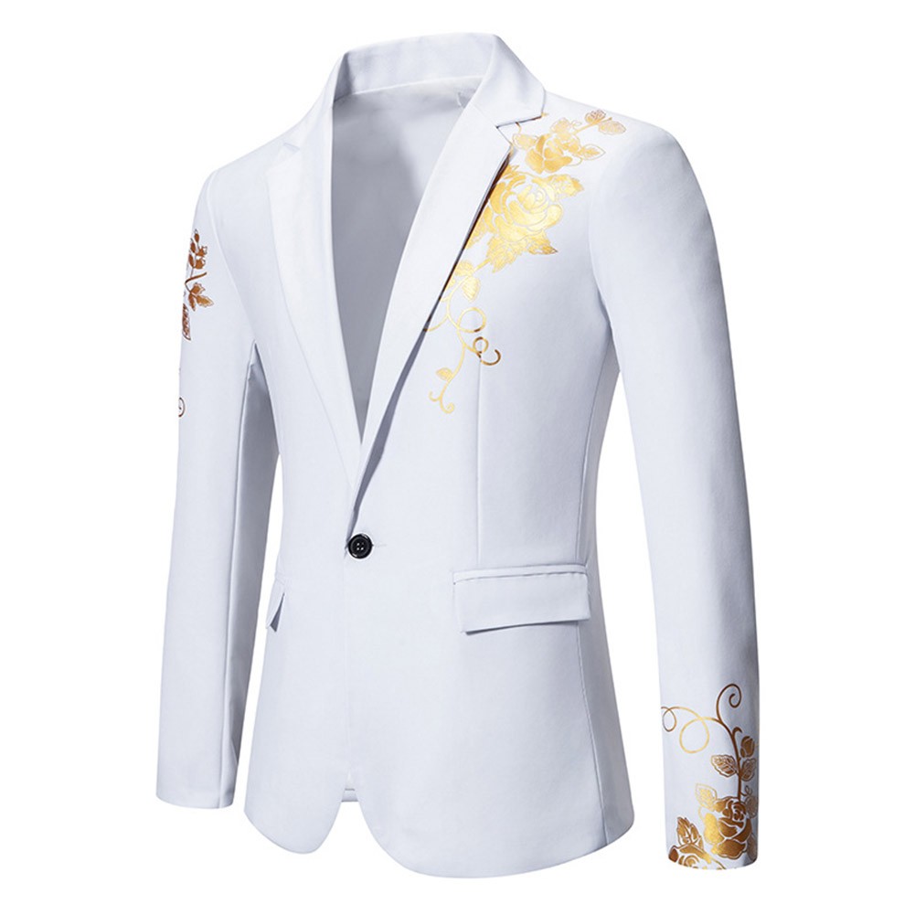 Business Wedding Formal Suit Jacket Business Wedding Blazer Casual Style - Picture 17 of 31
