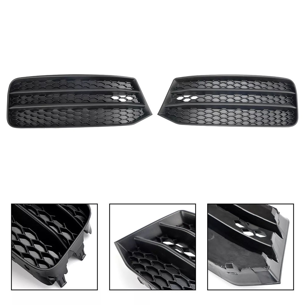 Fog Light Grille A1 Fog Lights Black Color Carbon Fiber OE Number 8XA807682B - Picture 3 of 9
