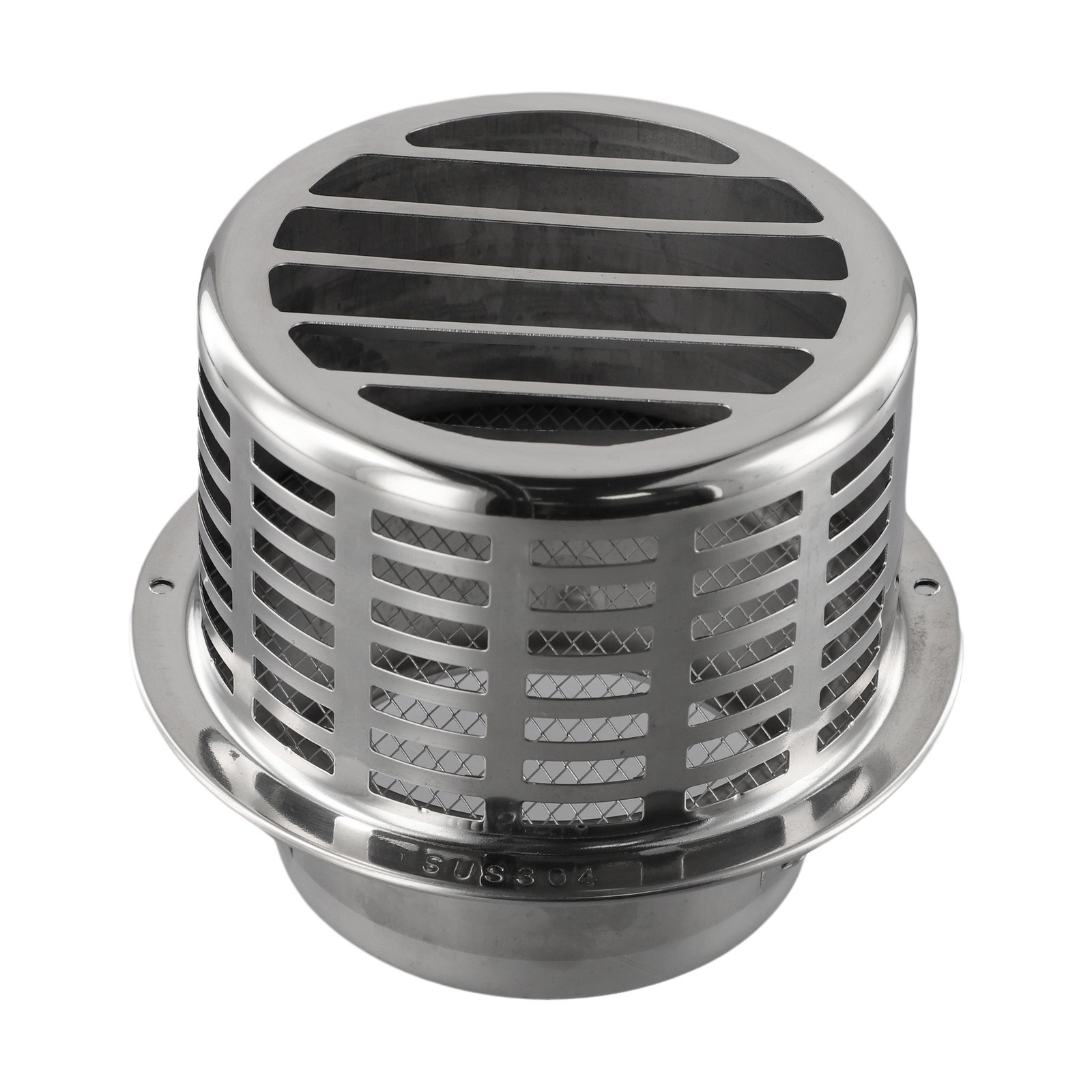 110/160mm Stainles Steel Chimney Cap For Ventilation Ducts Chimneys Exhaust Hood Exterior Wall Air Outlet - View #8