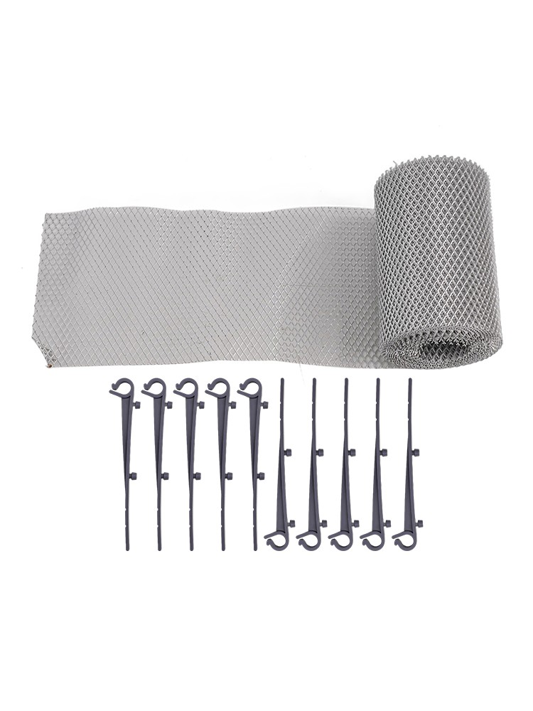 Maille de protection de achats gouttière efficace pour le drainage des eaux de pluie e