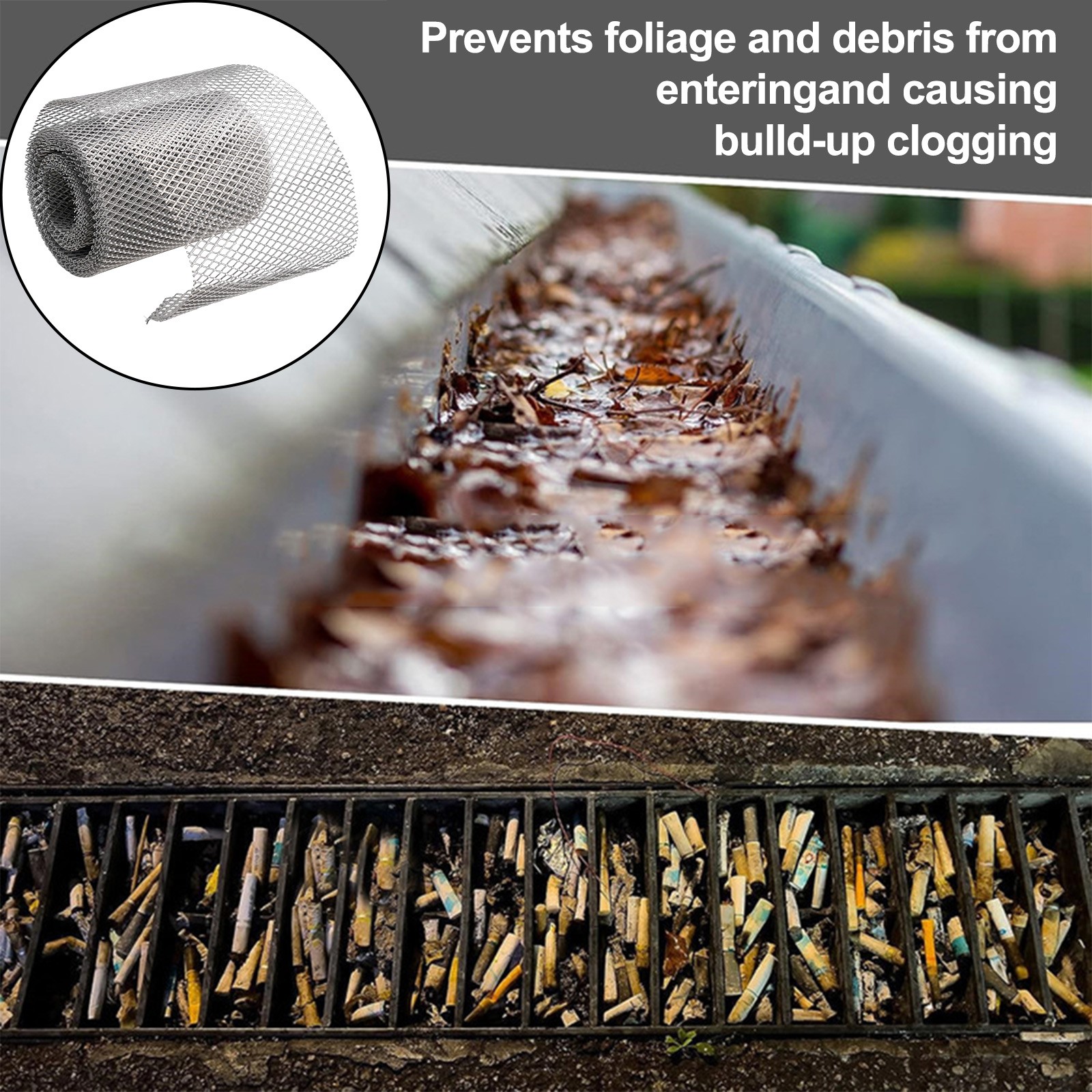Couvre-goutti��re en aluminium maille protection goutti��re en aluminium applica collections