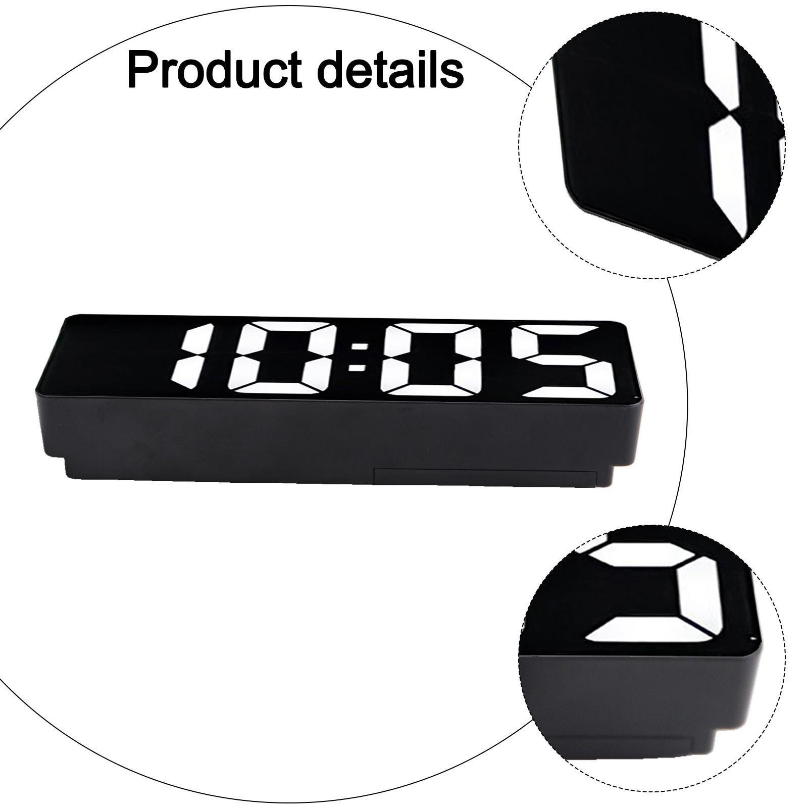 LED Digital Alarm Clock Table Clock Room Desk and Exquisite Home Decor