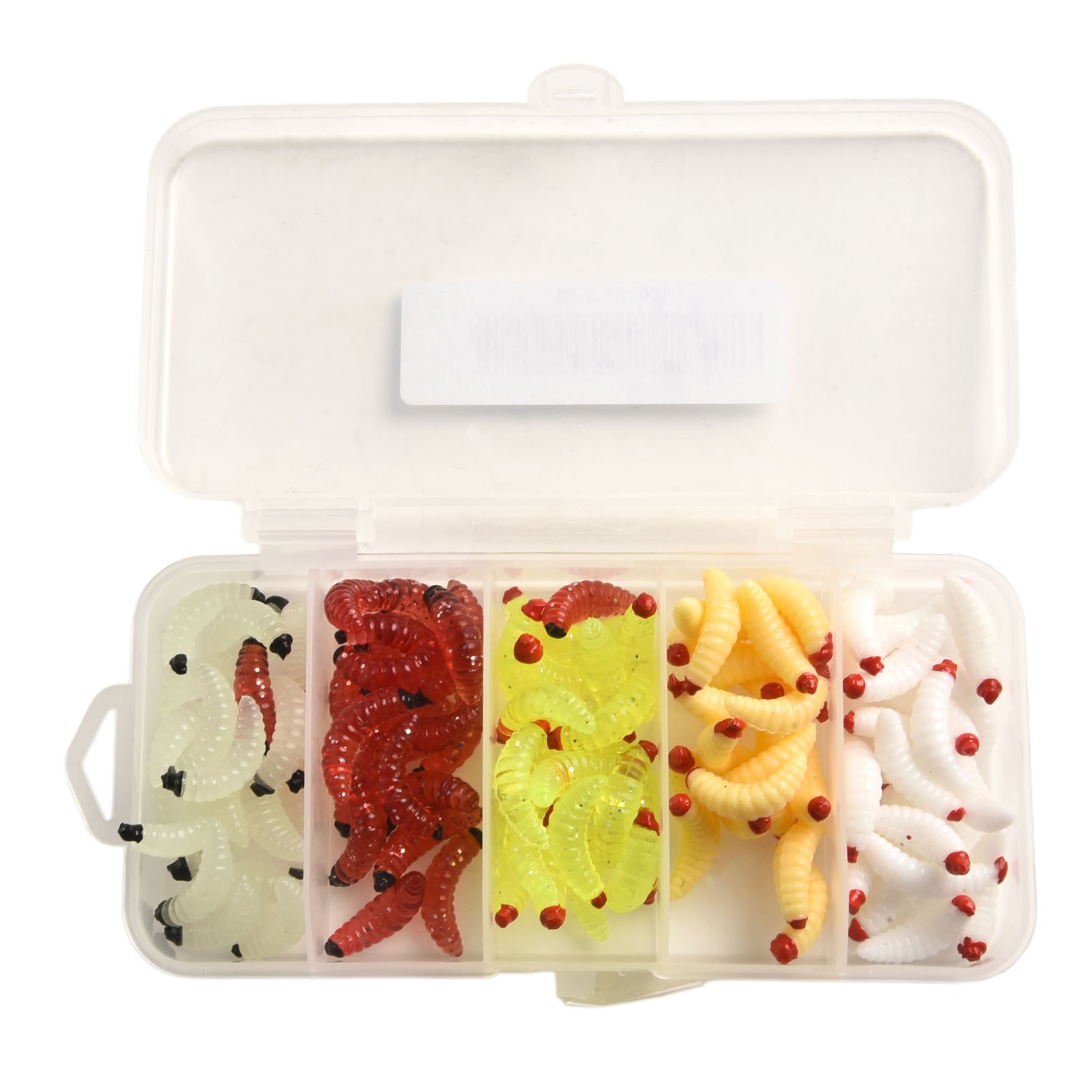Brand New False Bread Worm Silica Gel 100pcs/box 13*6.5*2.5cm Bright Colors