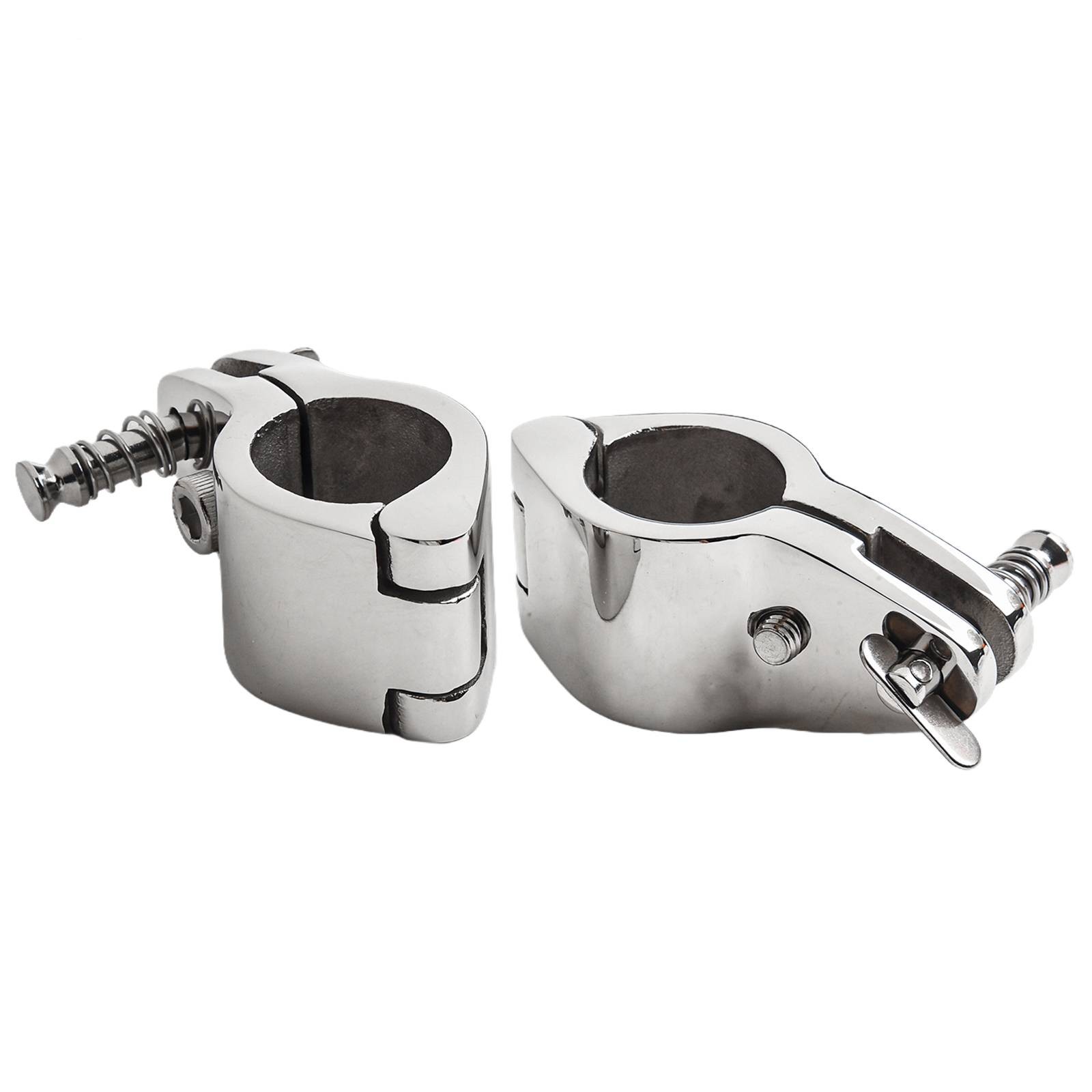 Yacht Awnings with Lock Pin Premium 316 Stainless Steel Bimini Top Hardware Set - Picture 18 of 32