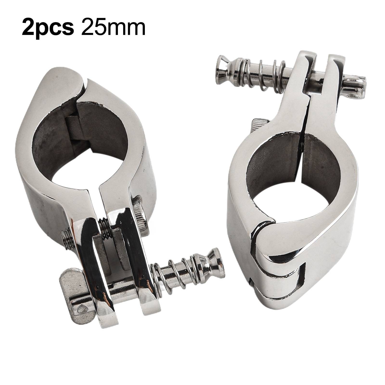 Yacht Awnings with Lock Pin Premium 316 Stainless Steel Bimini Top Hardware Set - Picture 22 of 32