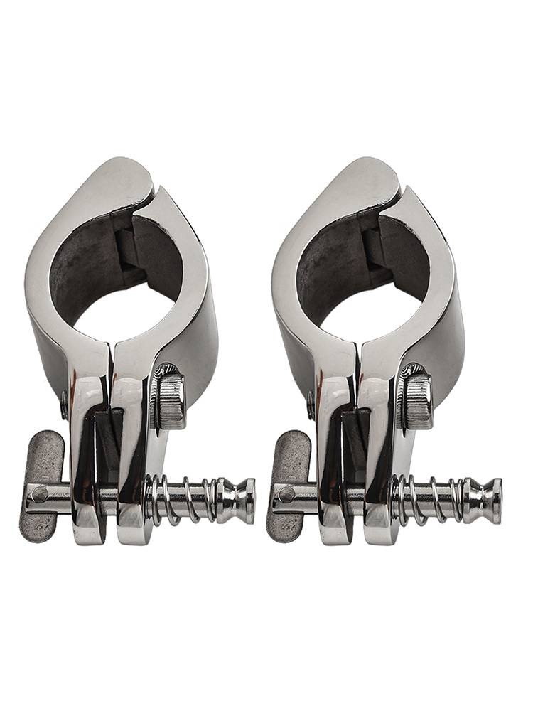 Yacht Awnings with Lock Pin Premium 316 Stainless Steel Bimini Top Hardware Set - Picture 24 of 32