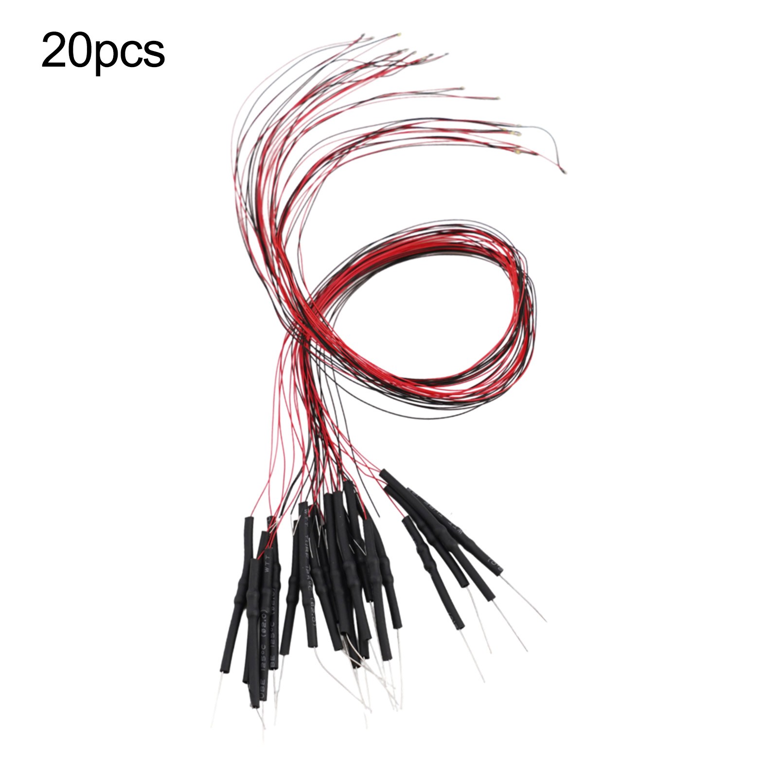 20pcs Prewired For SMD LED 0402 Warm White Light Emitting Diode 12V Wired Leads - Picture 42 of 42