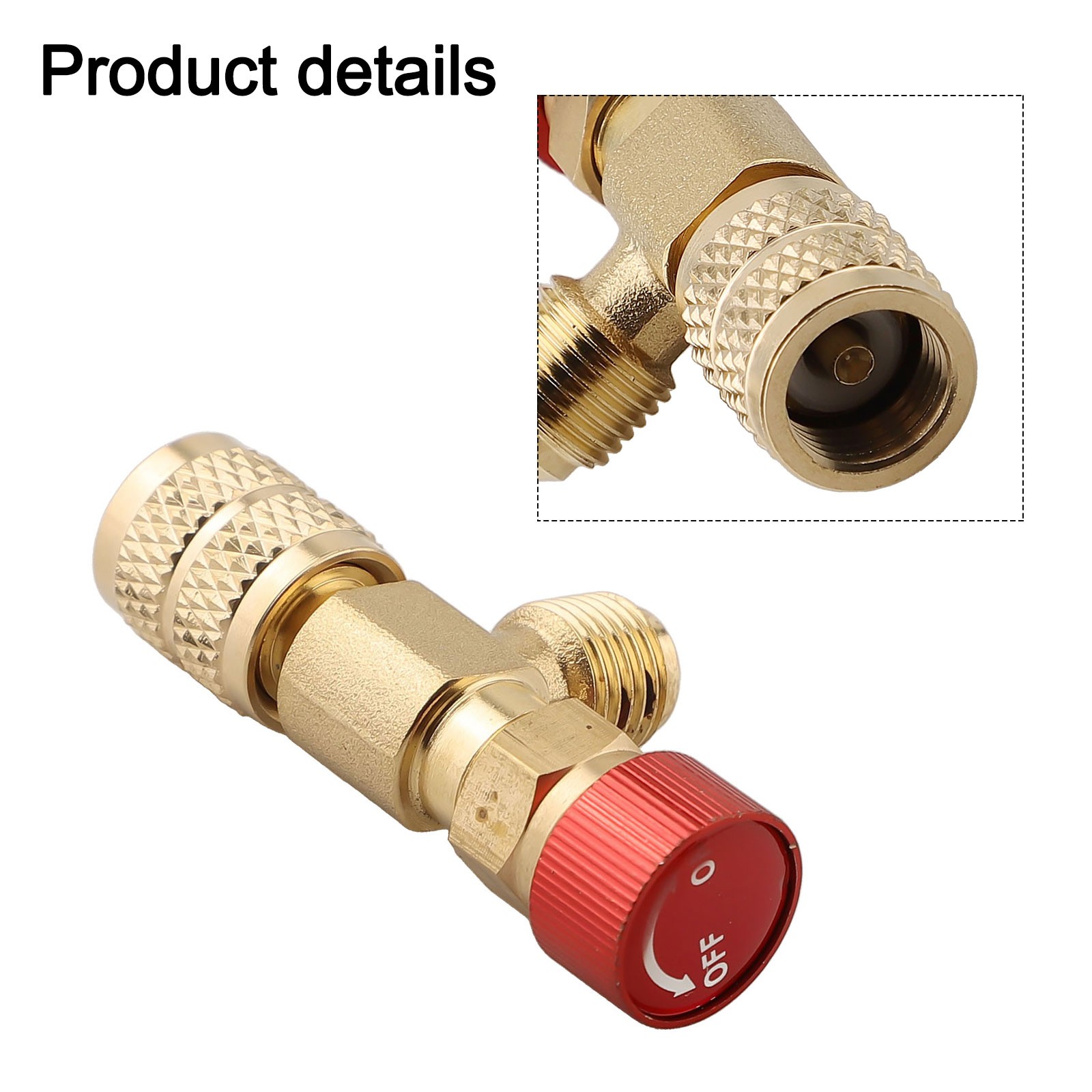 Conector de latón confiable para sistemas de aire acondicionado evitar la congelación de criogénicos - Imagen 24 de 29