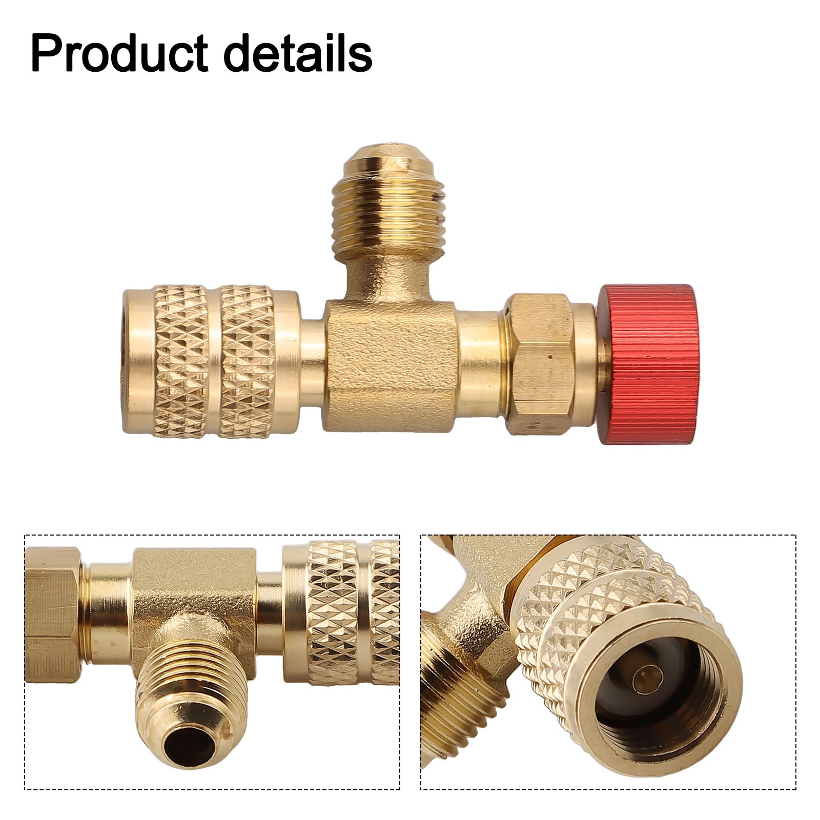 Conector de latón confiable para sistemas de aire acondicionado evitar la congelación de criogénicos - Imagen 23 de 29