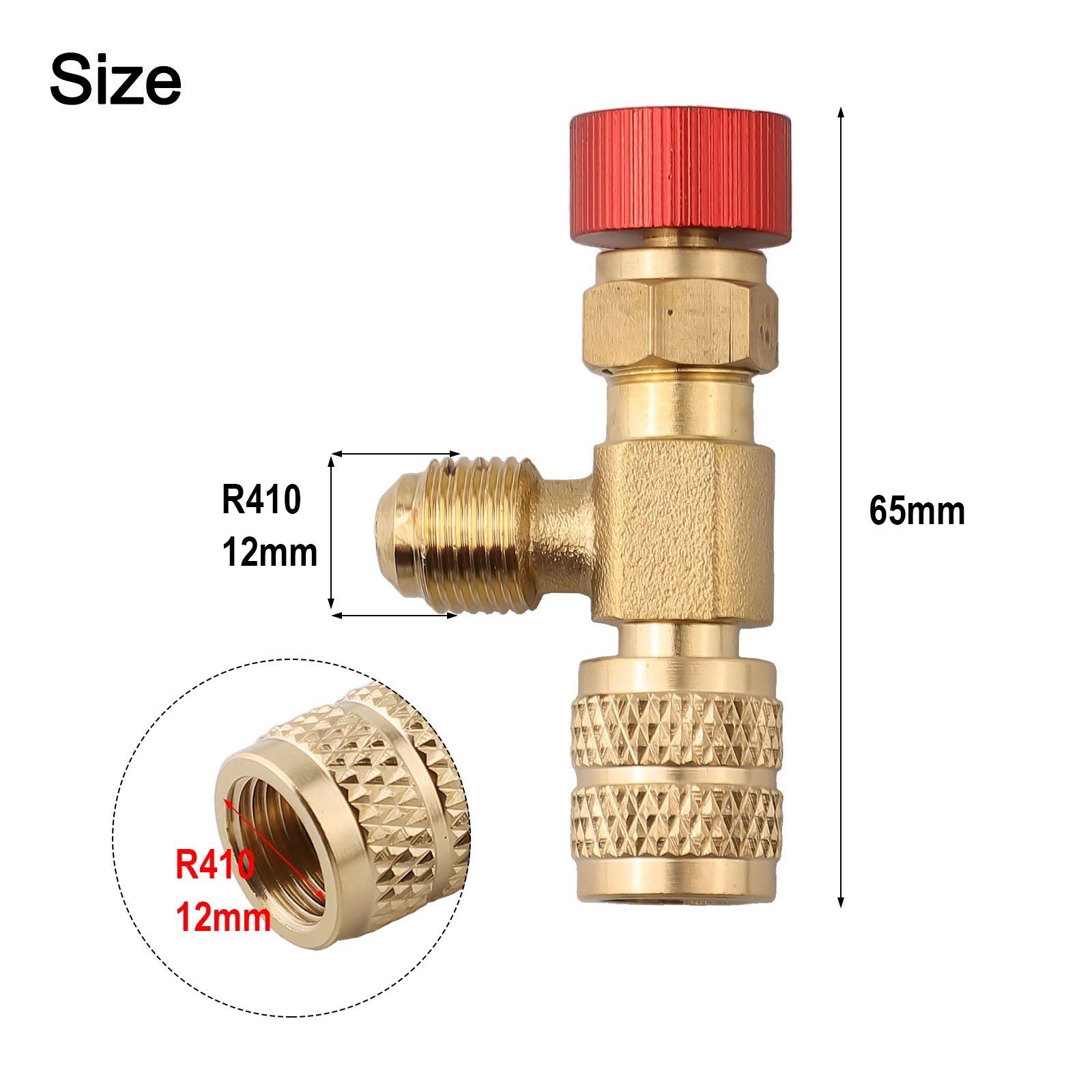 Conector de latón confiable para sistemas de aire acondicionado evitar la congelación de criogénicos - Imagen 17 de 29