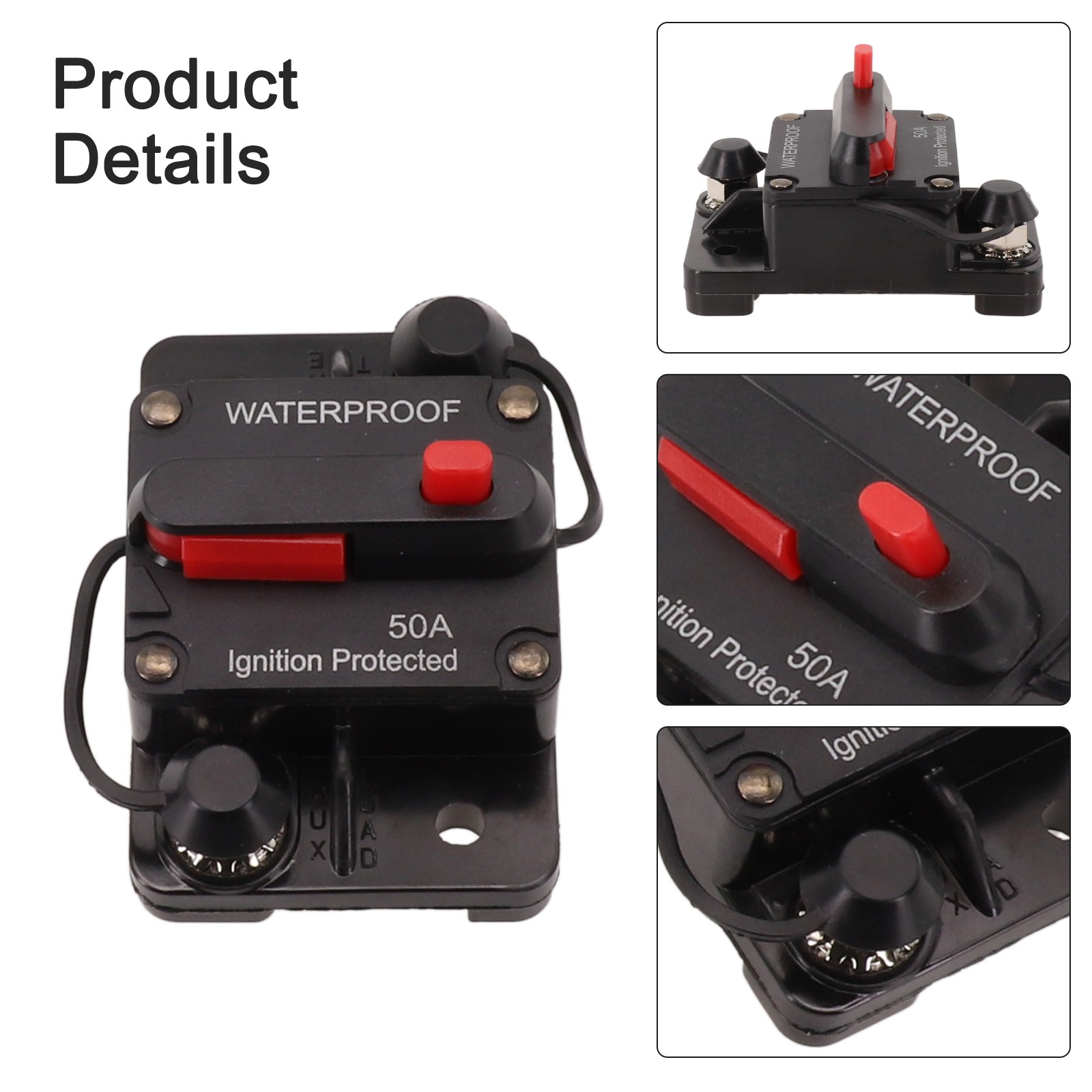 Car Circuit Breaker High Current Thermal Trip Harsh Environments For Boat - Picture 35 of 97