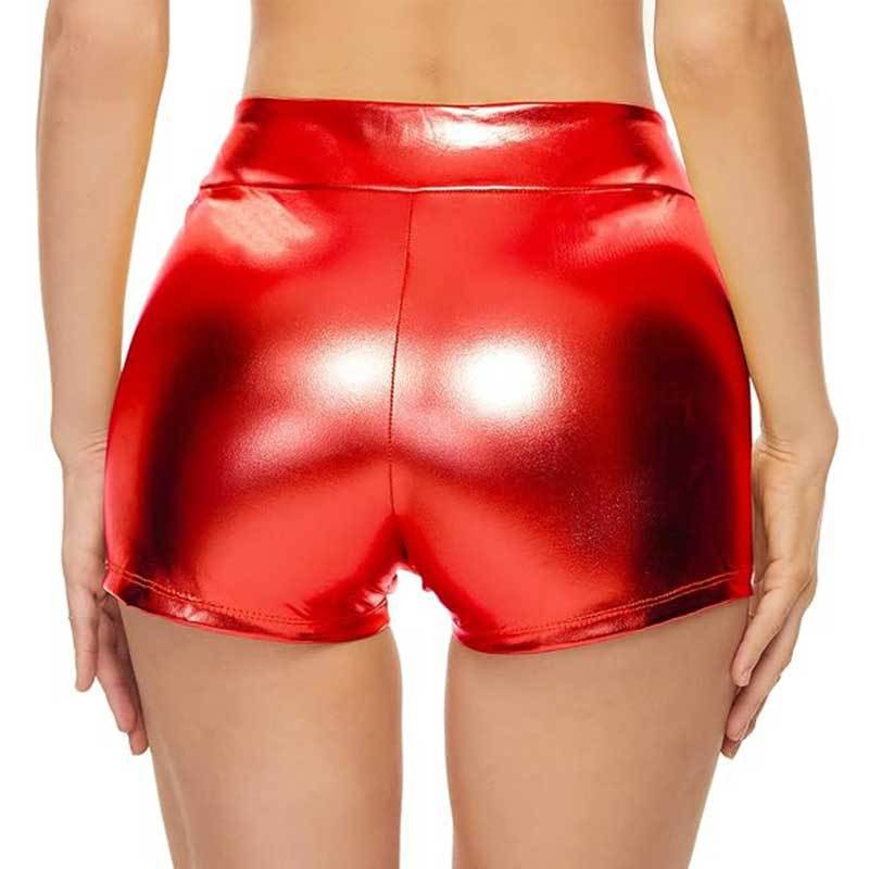 Nightclub Performance Bottomed Leather Pant with Close Fitting High Waist - Picture 16 of 21