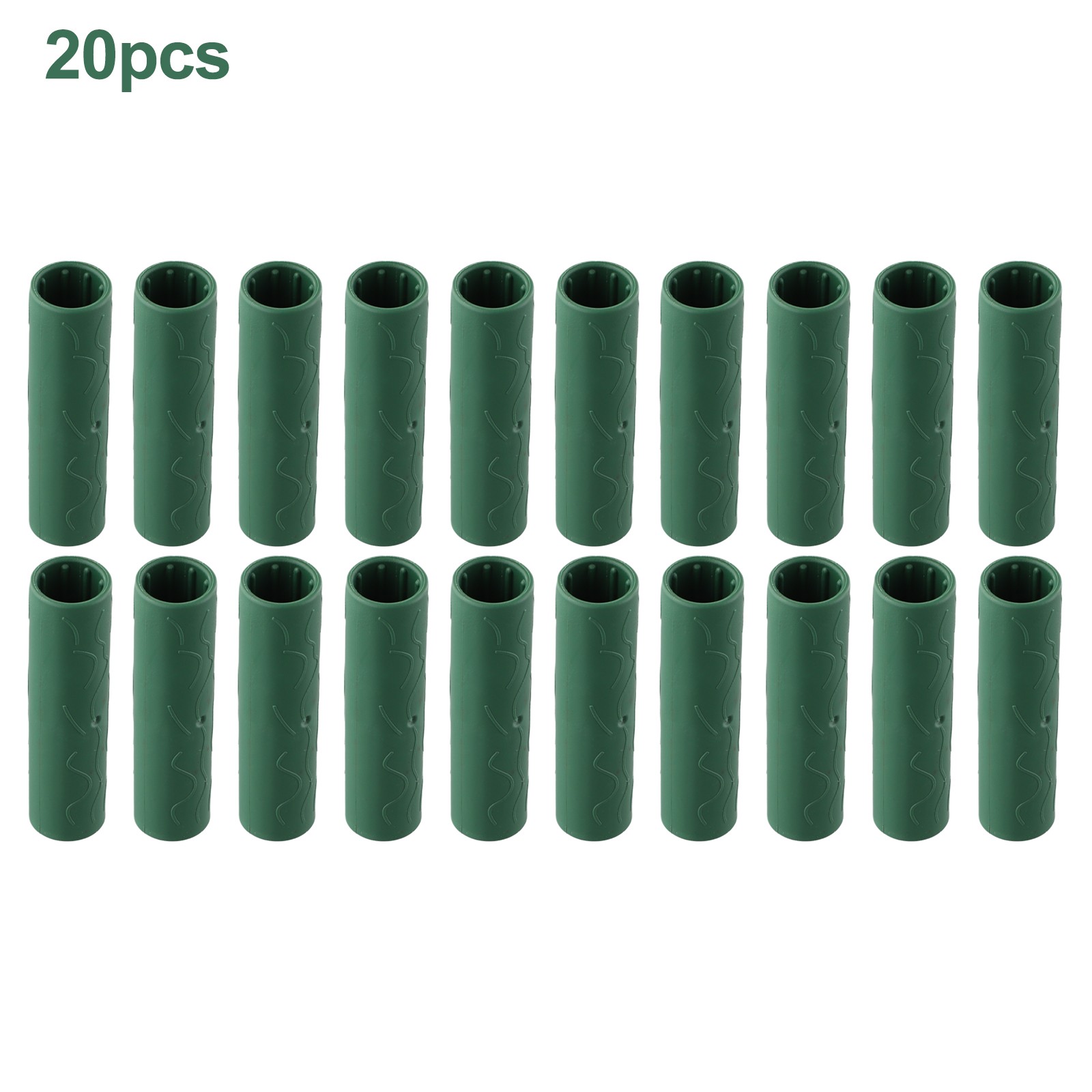 20PCS Connector Pipe for Sun Shade Net Pole Extend Your Support System Easily