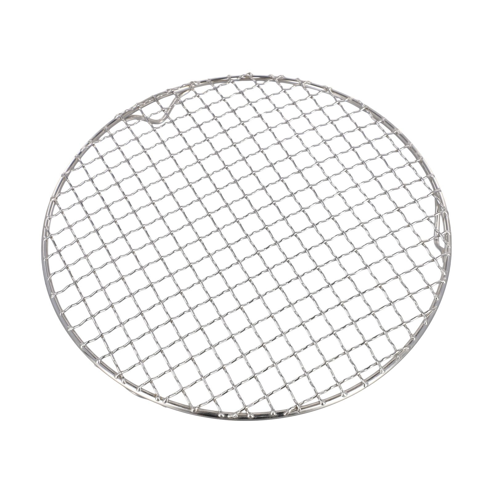 27cm Grillrost Rund Edelstahlnetzmatte Holzkohle Elektro Gas BBQ im Freien - Bild 45 von 47