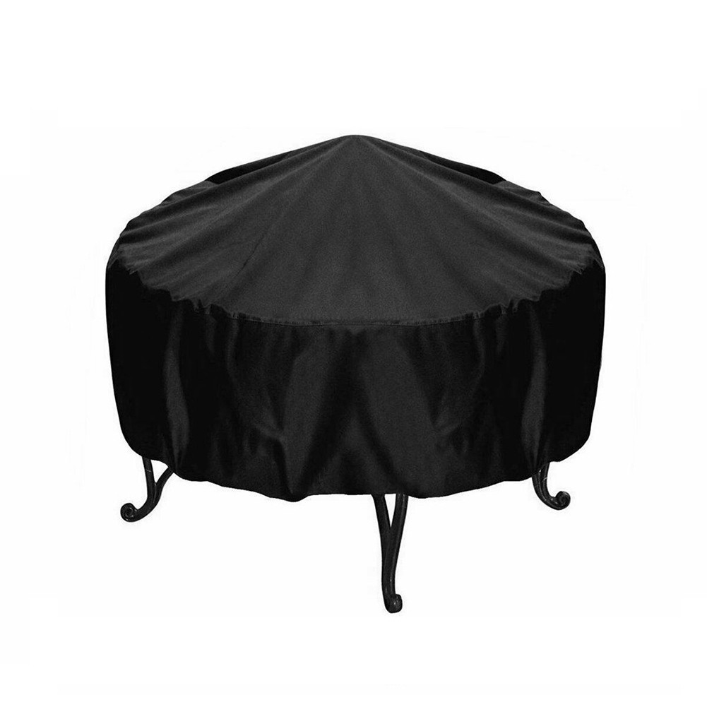 Premium BBQ Grill Cover Rainproof And Dustproof Round Table Cover 210D Fabric