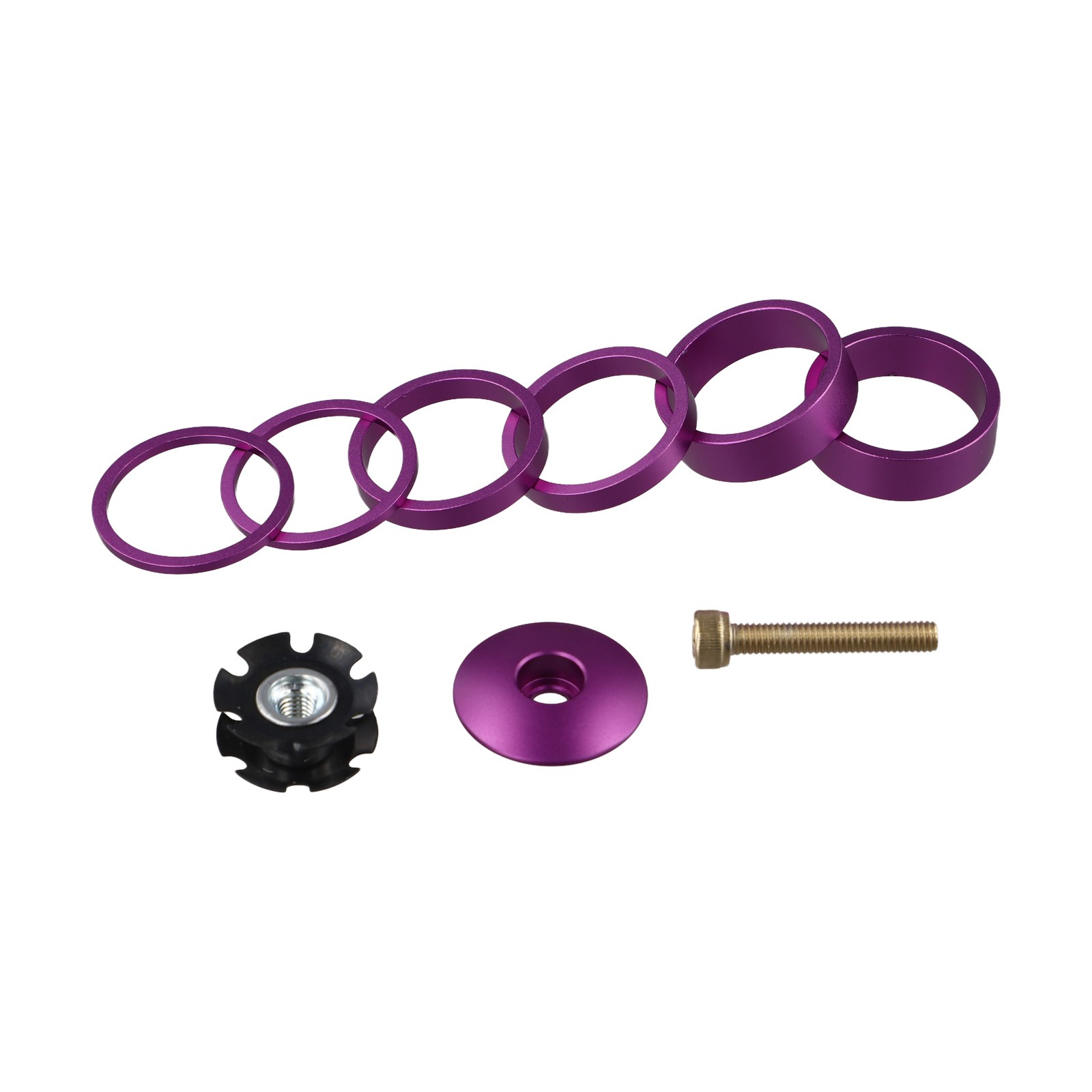 Set rondella cuffia bici leggera per distanziali stelo forcella facile da instal - Bild 36 von 41