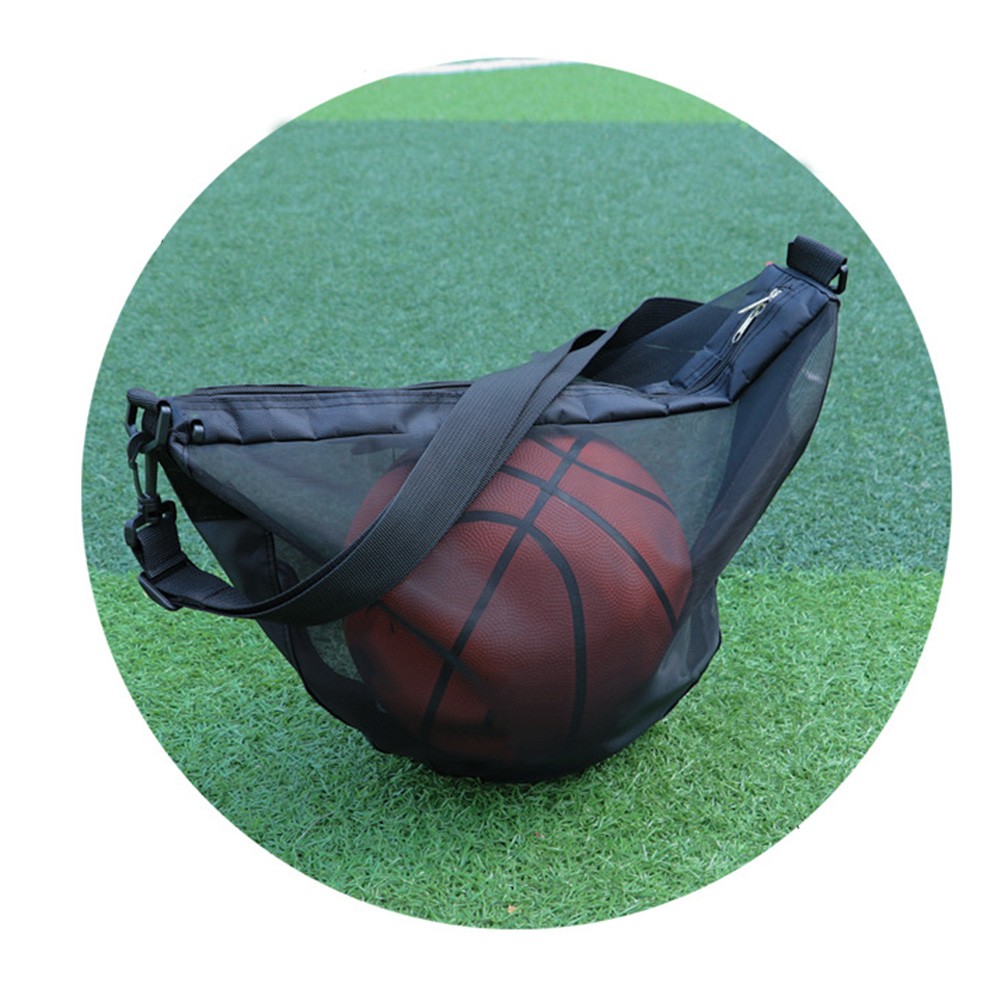 Sac de football sac de transport en maille de ballon pour plage design vente en gros respirant